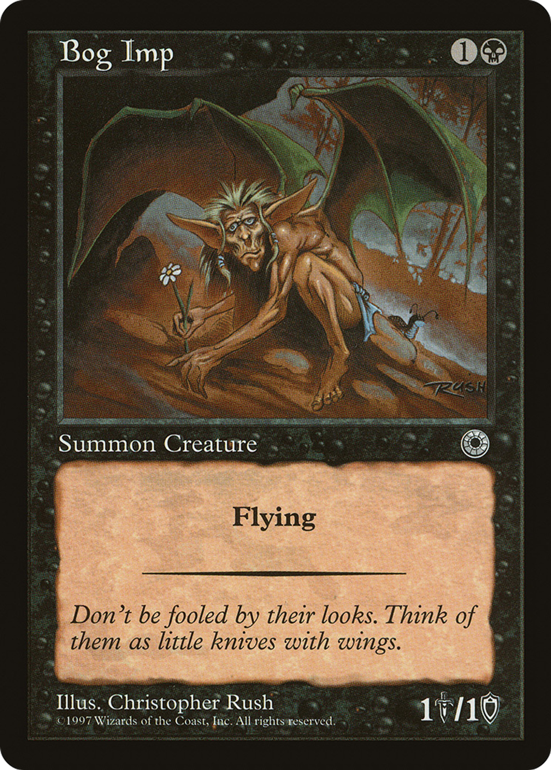 Bog Imp — Portal — Magic: The Gathering