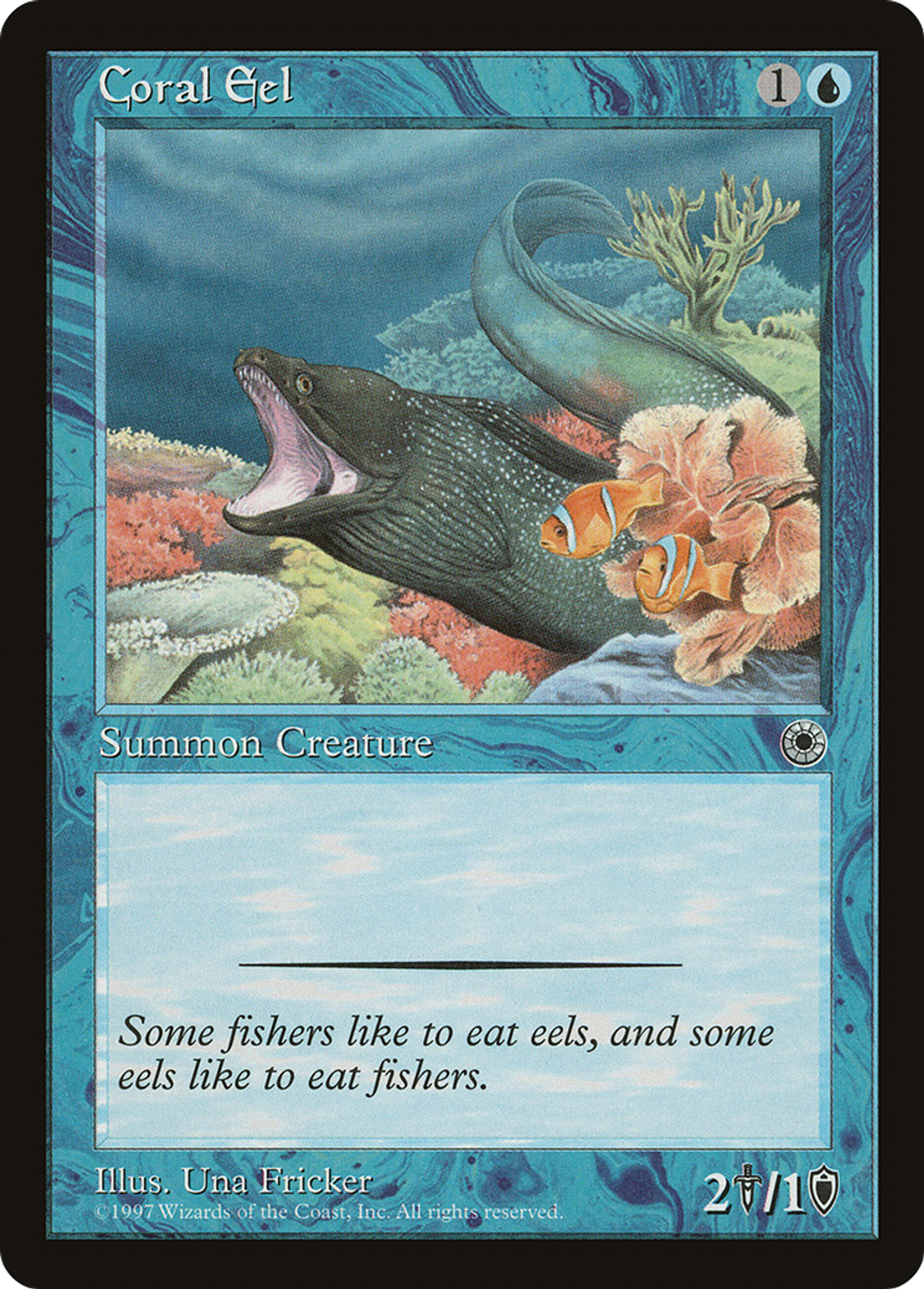 Coral Eel — Portal — Magic: The Gathering