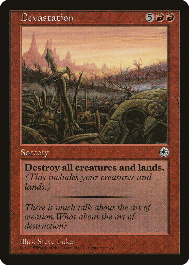 Devastation — Portal — Magic: The Gathering