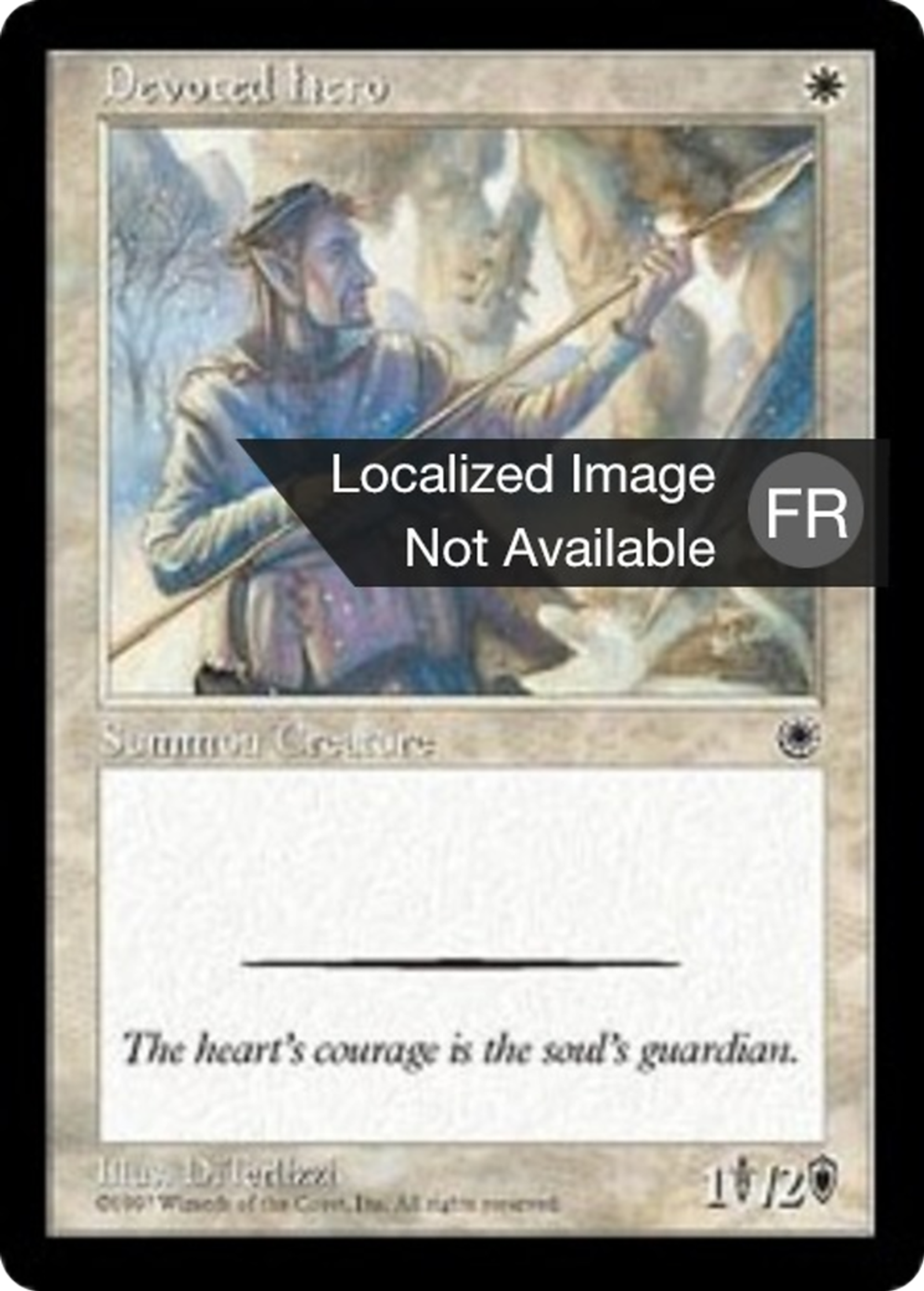 Héros dévoue — Portal — Magic: The Gathering