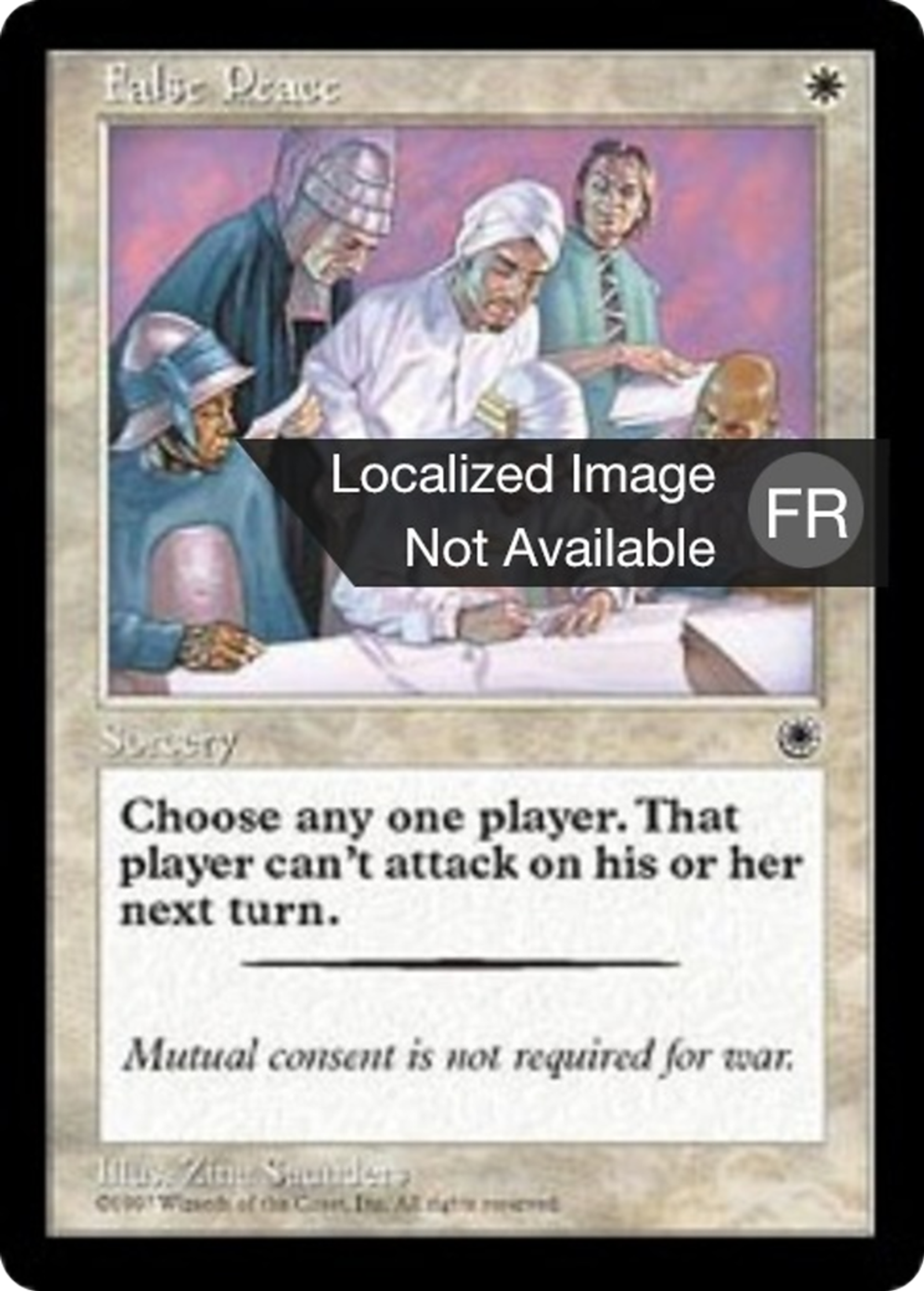 Fausse paix — Portal — Magic: The Gathering