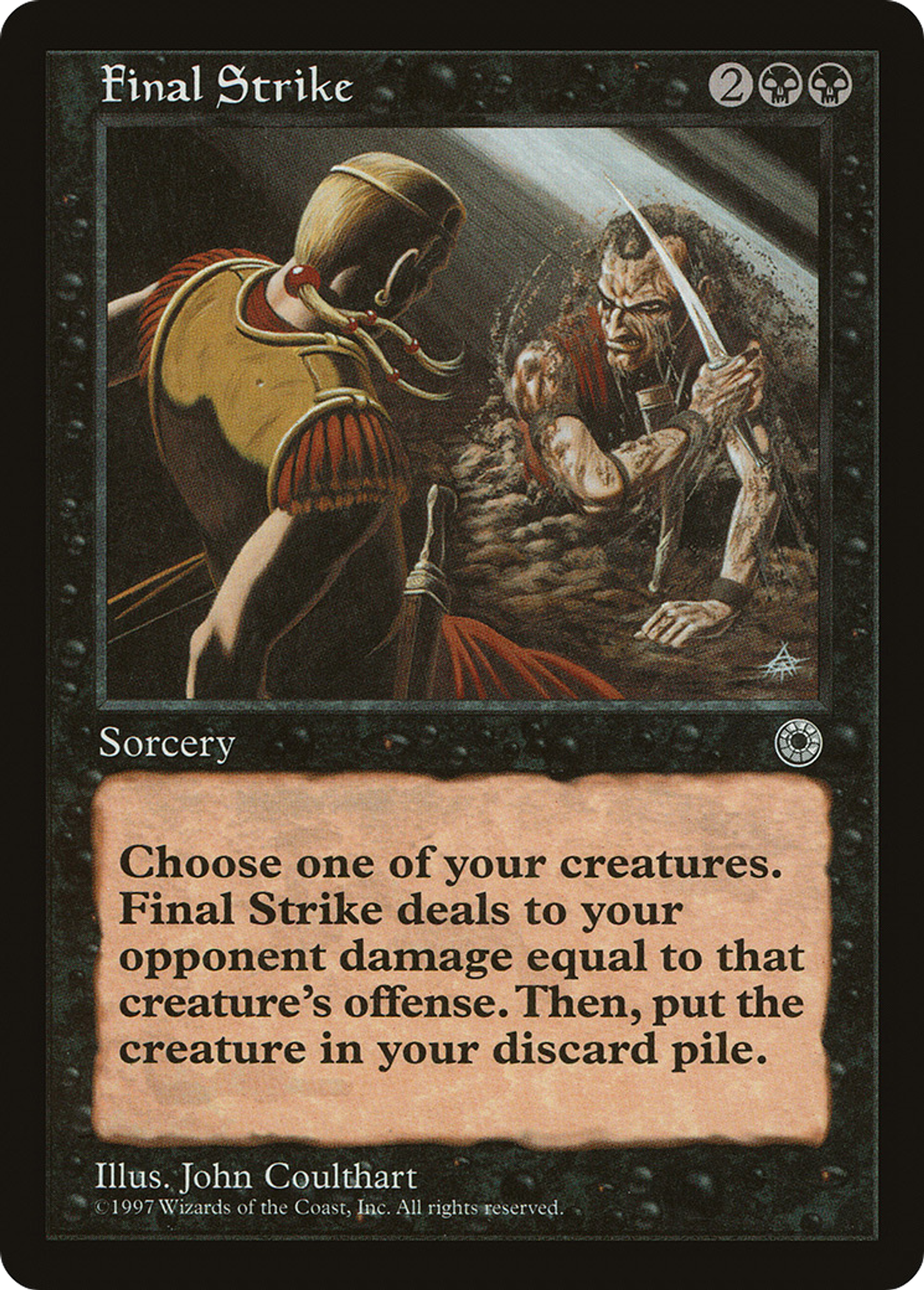 Final Strike — Portal — Magic: The Gathering