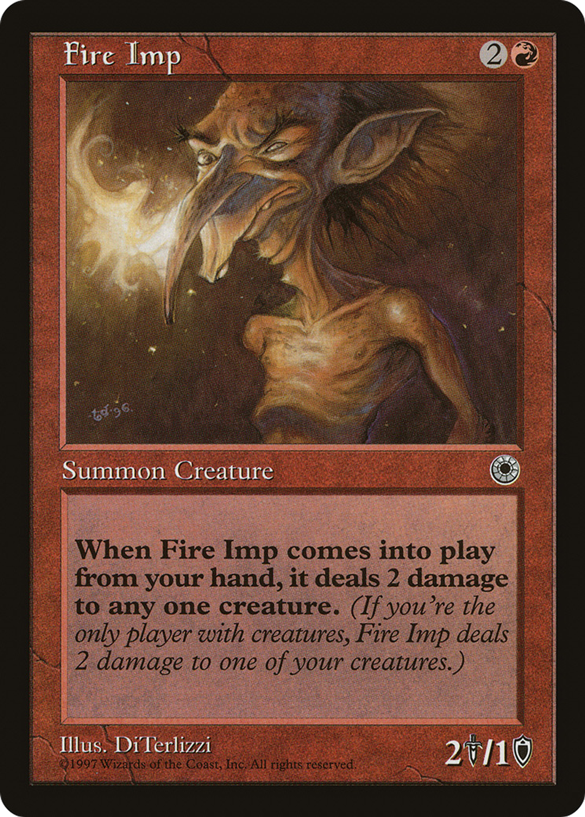 Fire Imp — Portal — Magic: The Gathering