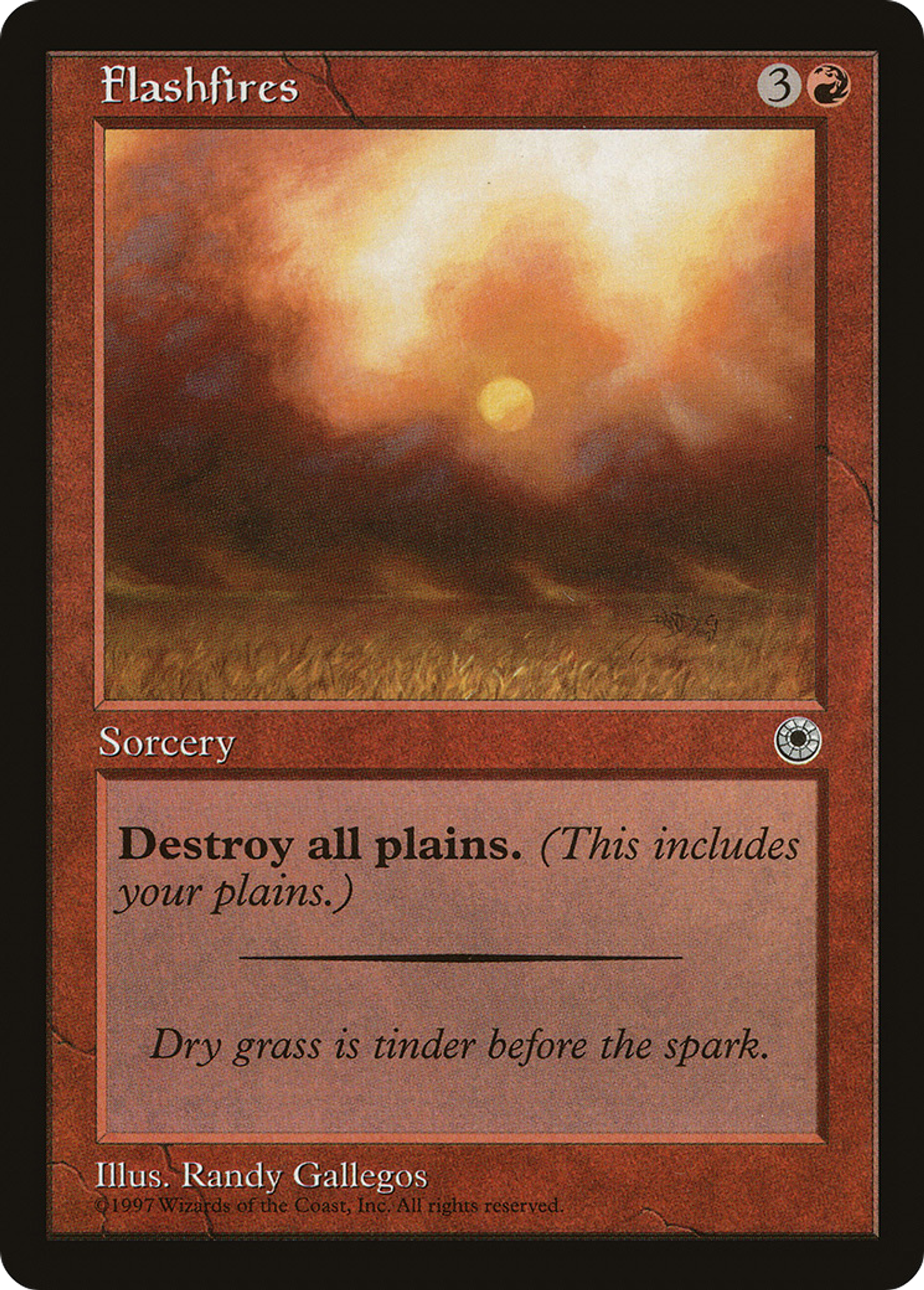 Flashfires — Portal — Magic: The Gathering