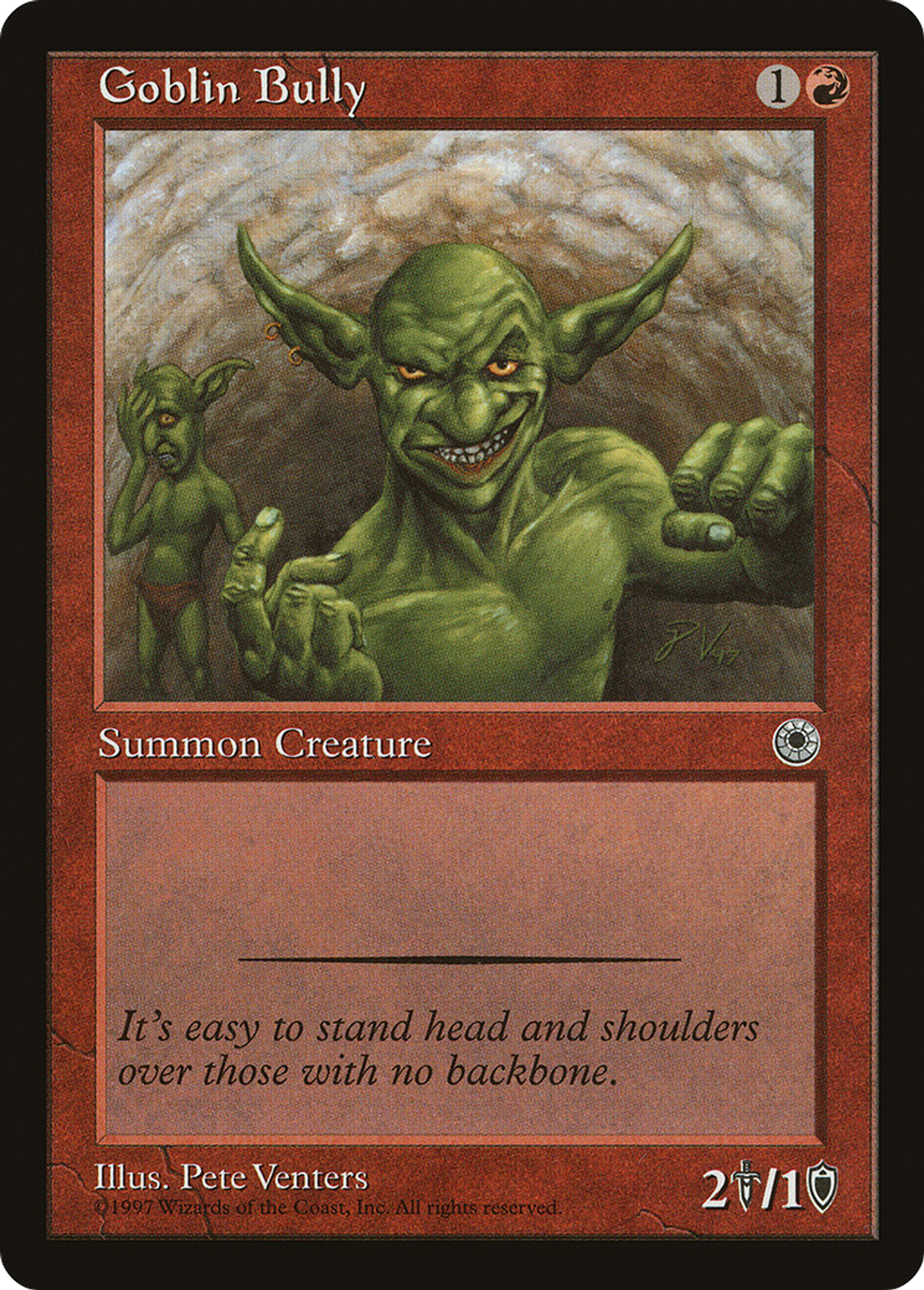 Goblin Bully — Portal — Magic: The Gathering