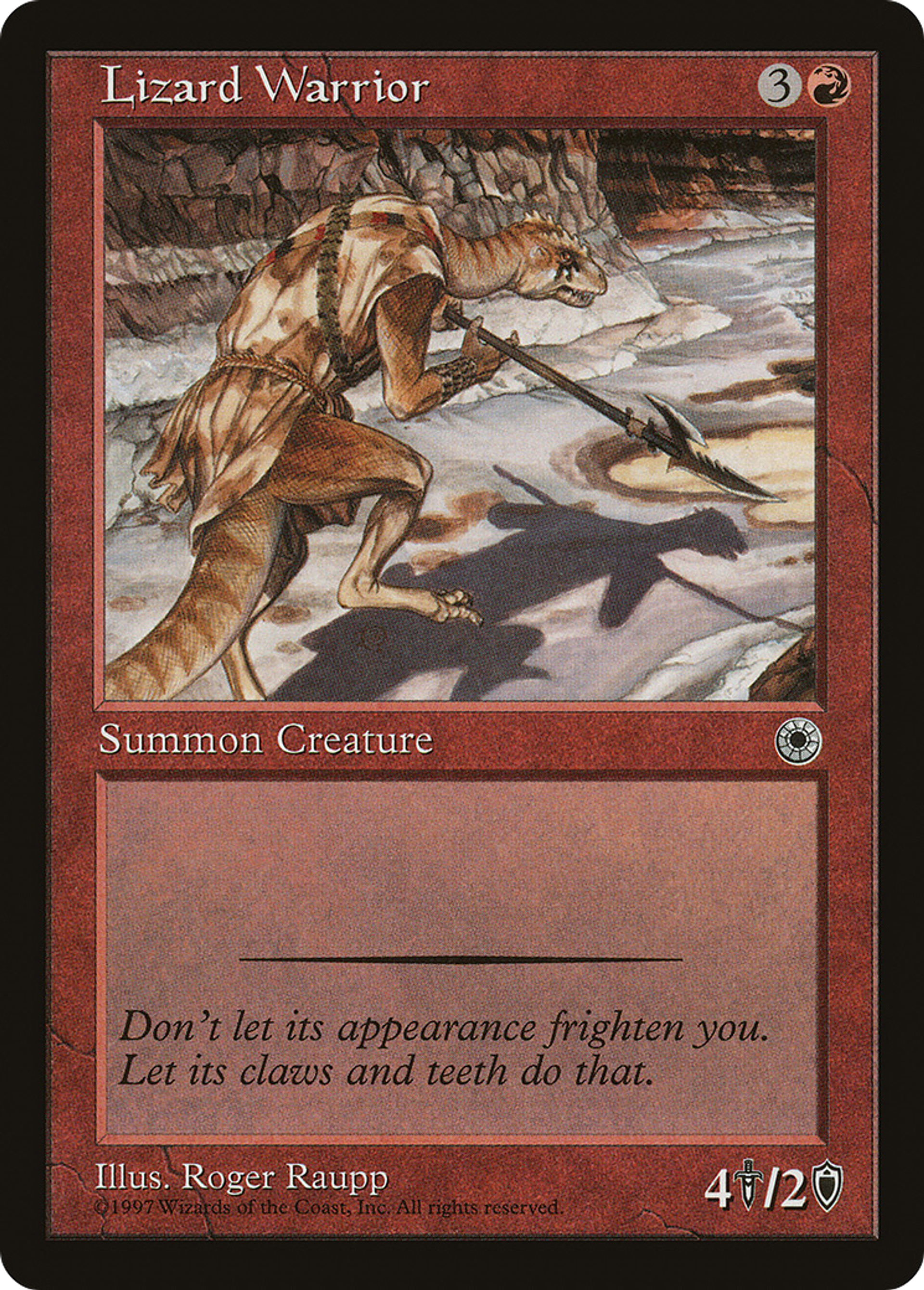 Lizard Warrior — Portal — Magic: The Gathering