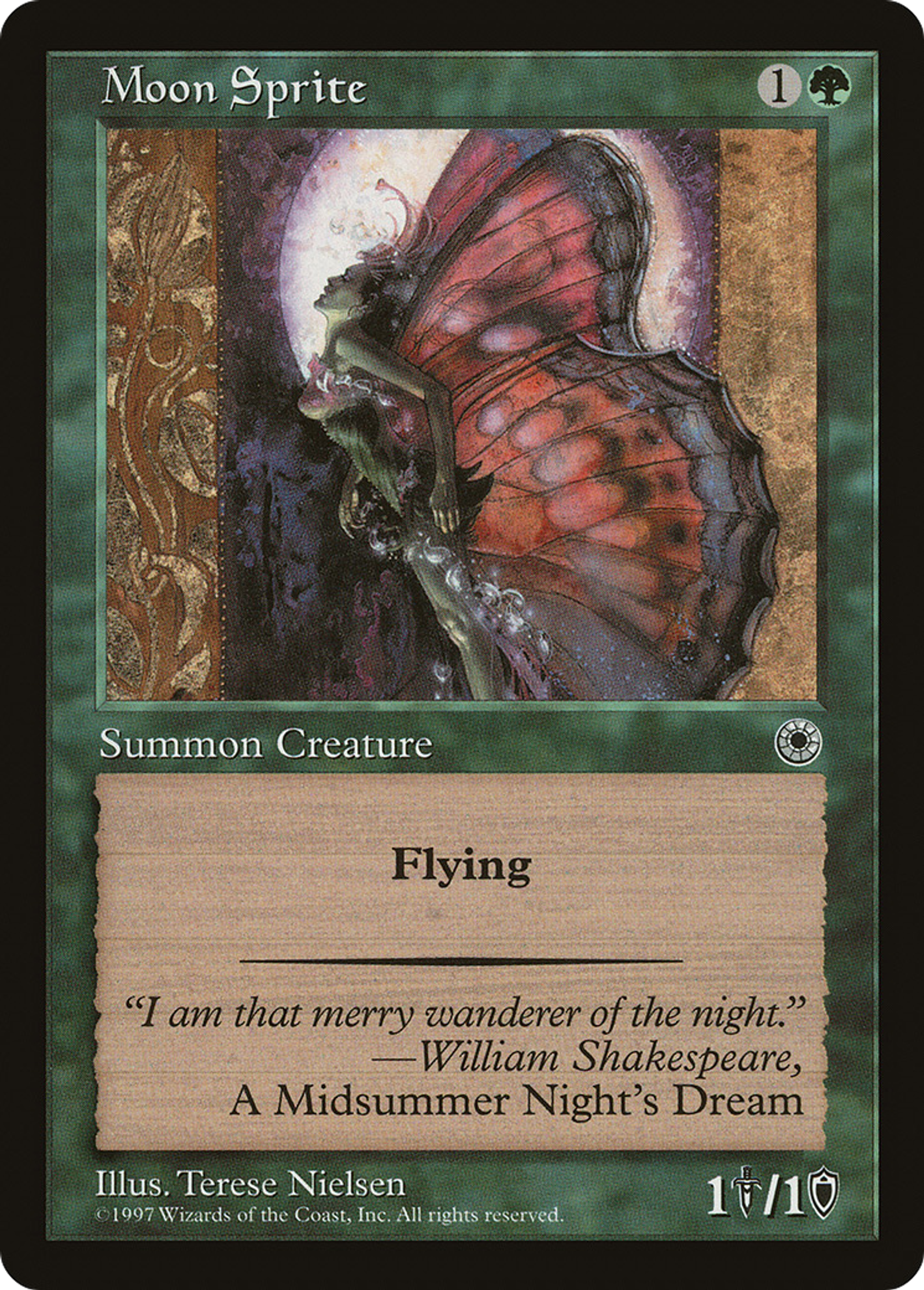 Moon Sprite — Portal — Magic: The Gathering