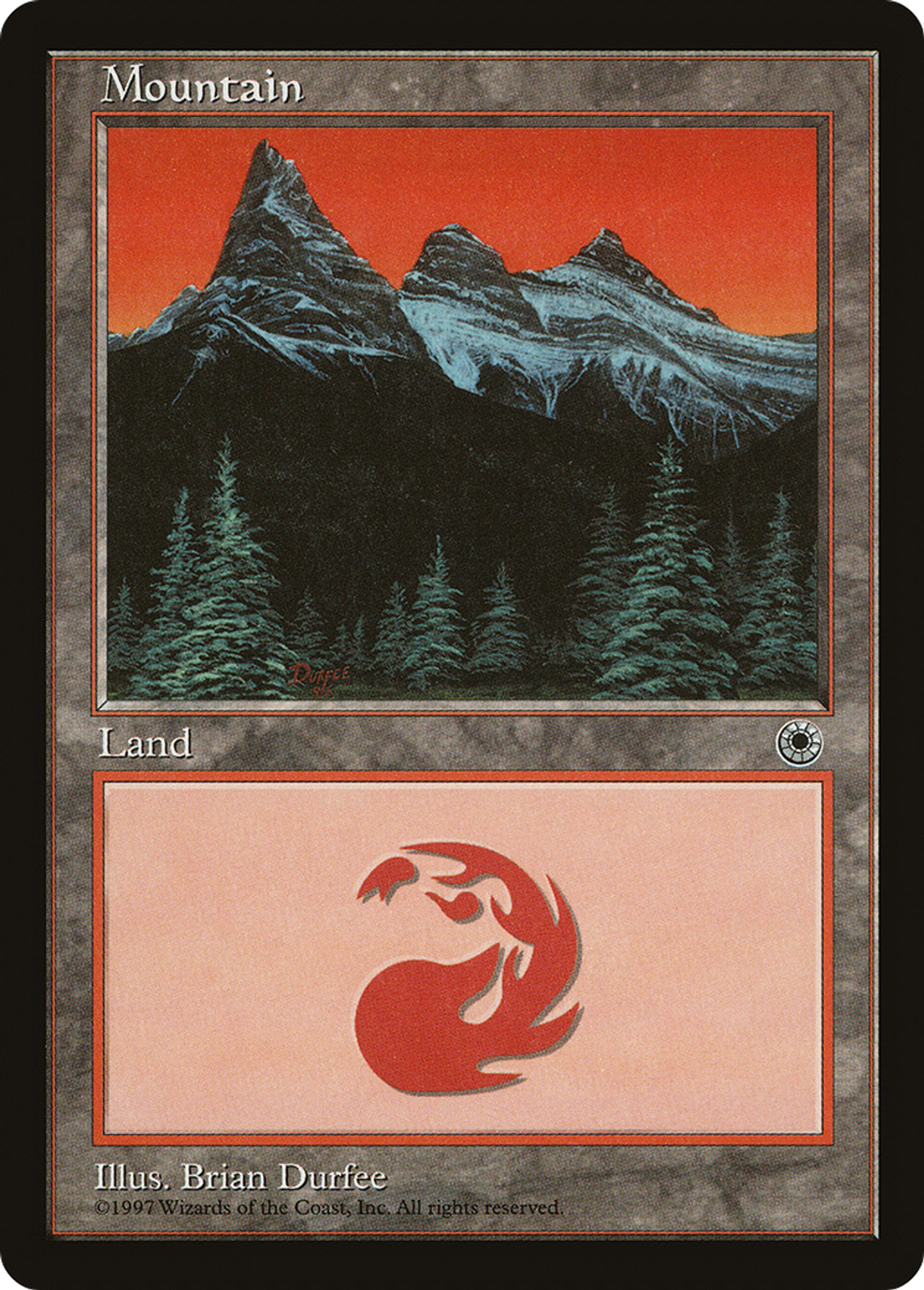 Mountain — Portal — Magic: The Gathering
