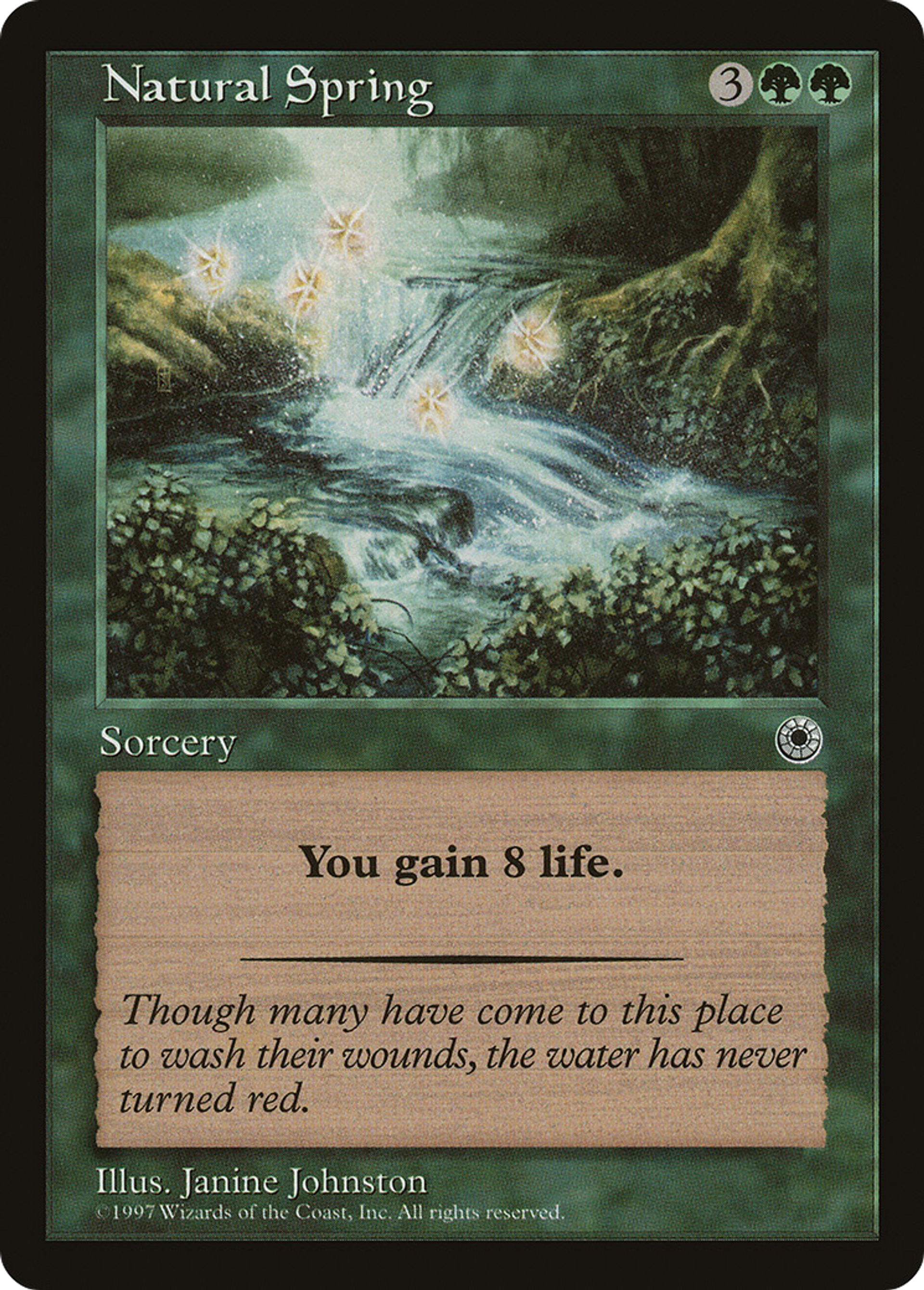 Natural Spring — Portal — Magic: The Gathering