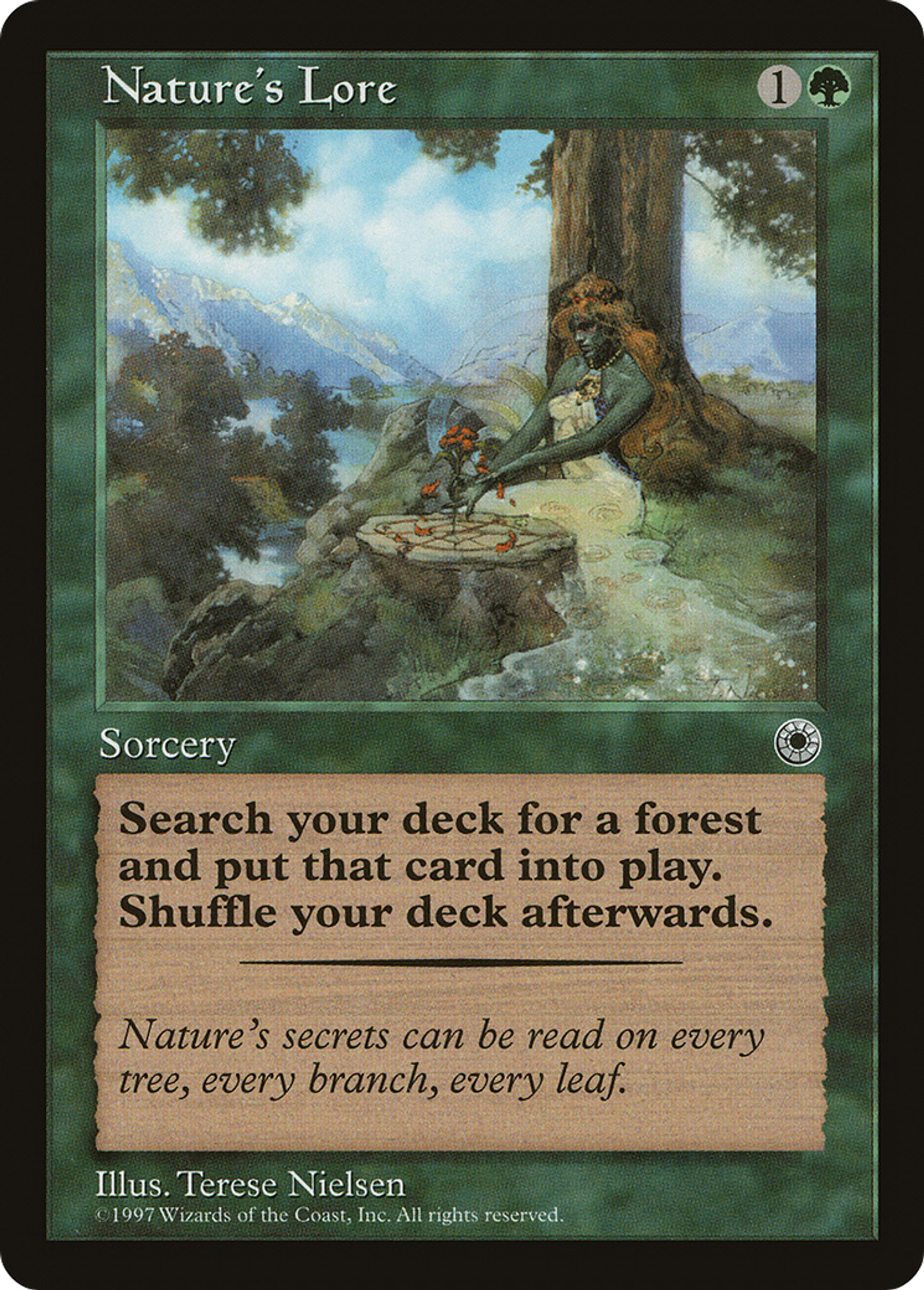 Nature's Lore — Portal — Magic: The Gathering