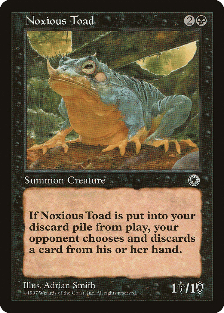 Noxious Toad — Portal — Magic: The Gathering