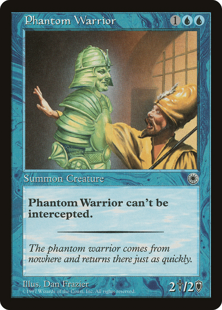 Phantom Warrior — Portal — Magic: The Gathering
