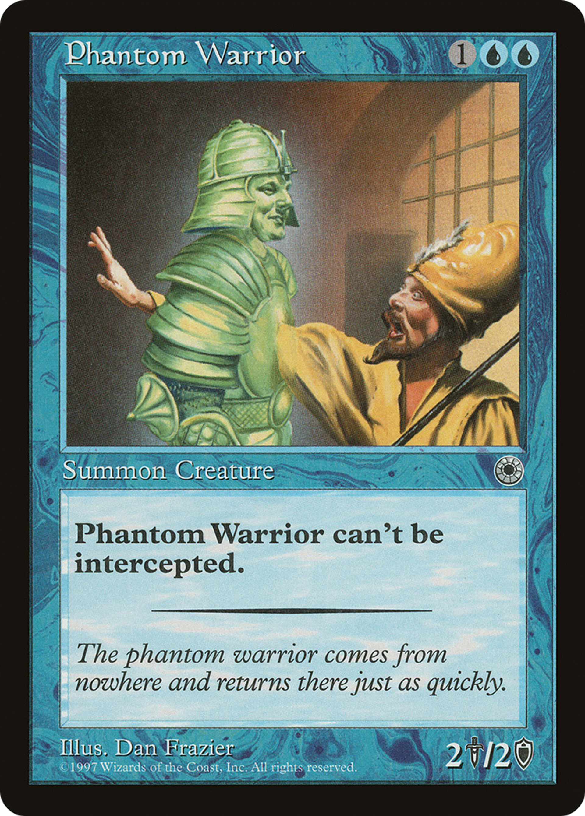 Phantom Warrior — Portal — Magic: The Gathering