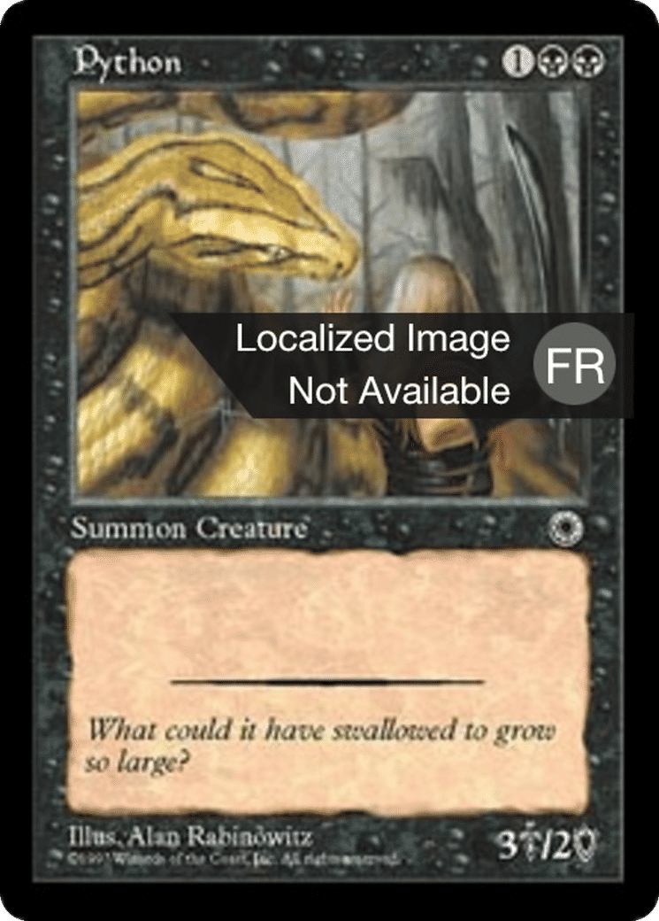 Python — Portal — Magic: The Gathering