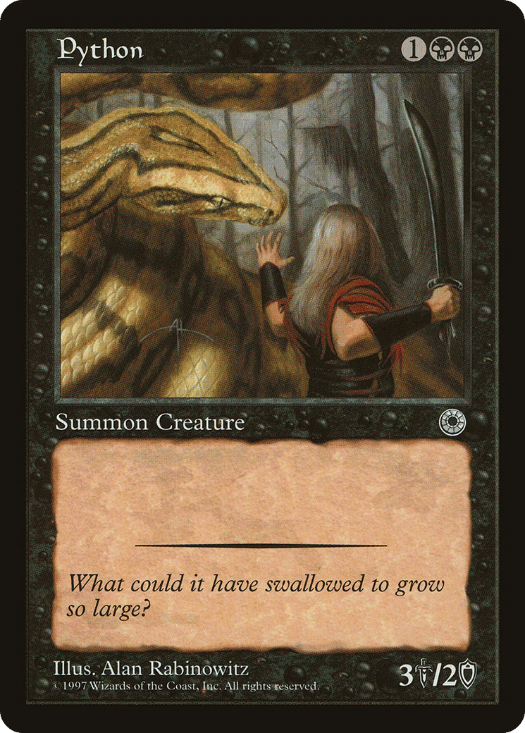 Python — Portal — Magic: The Gathering