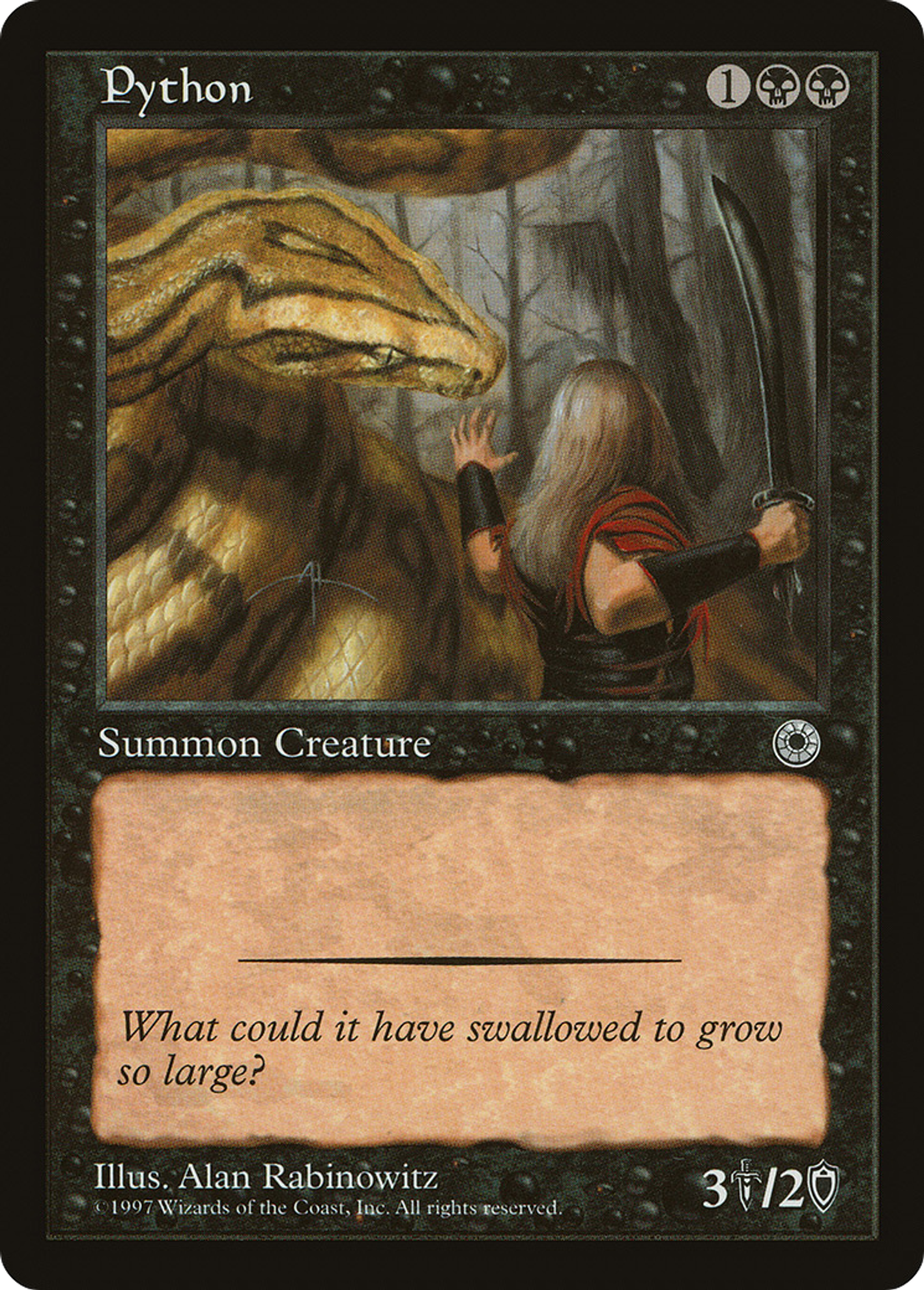 Python — Portal — Magic: The Gathering