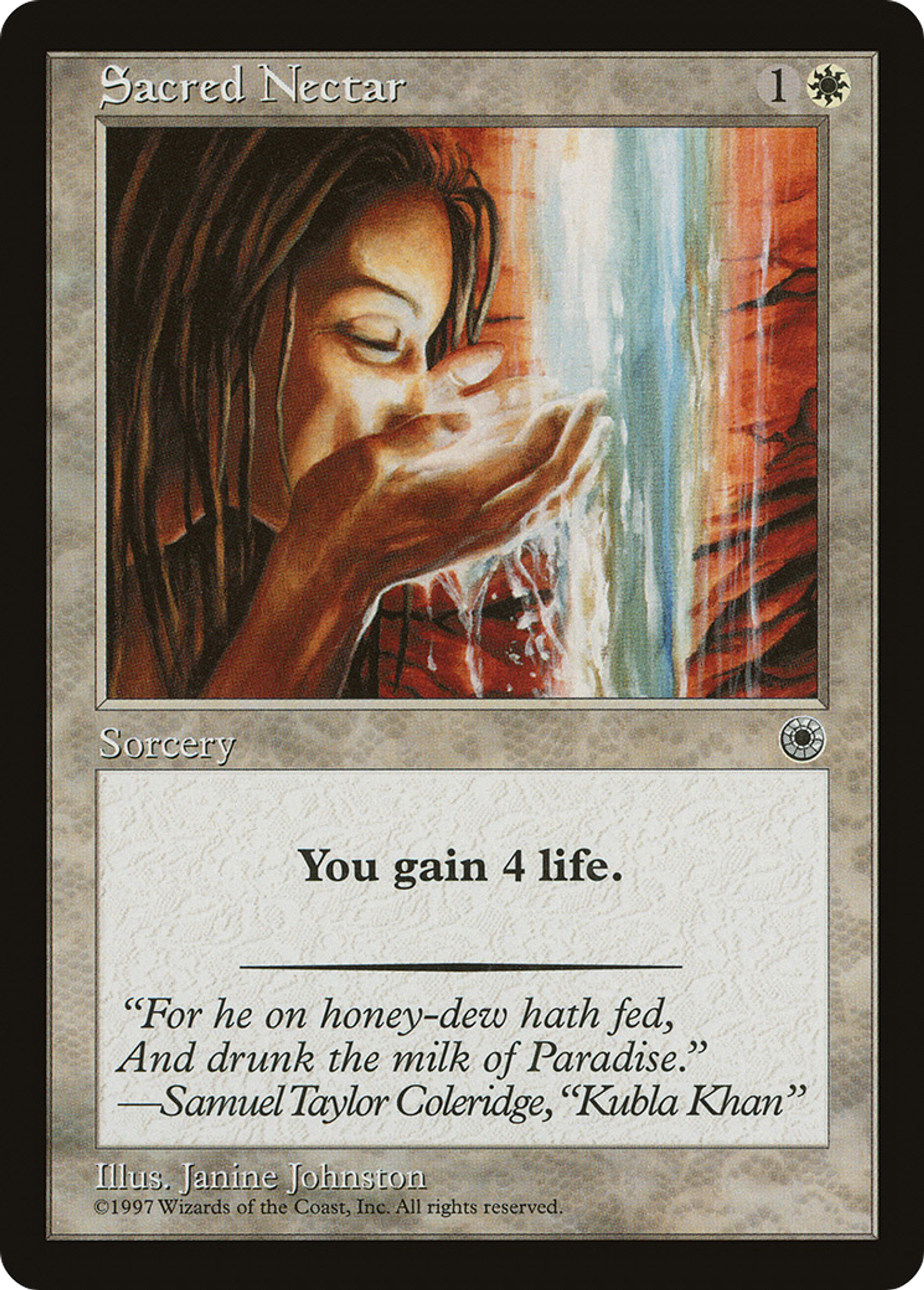 Sacred Nectar — Portal — Magic: The Gathering