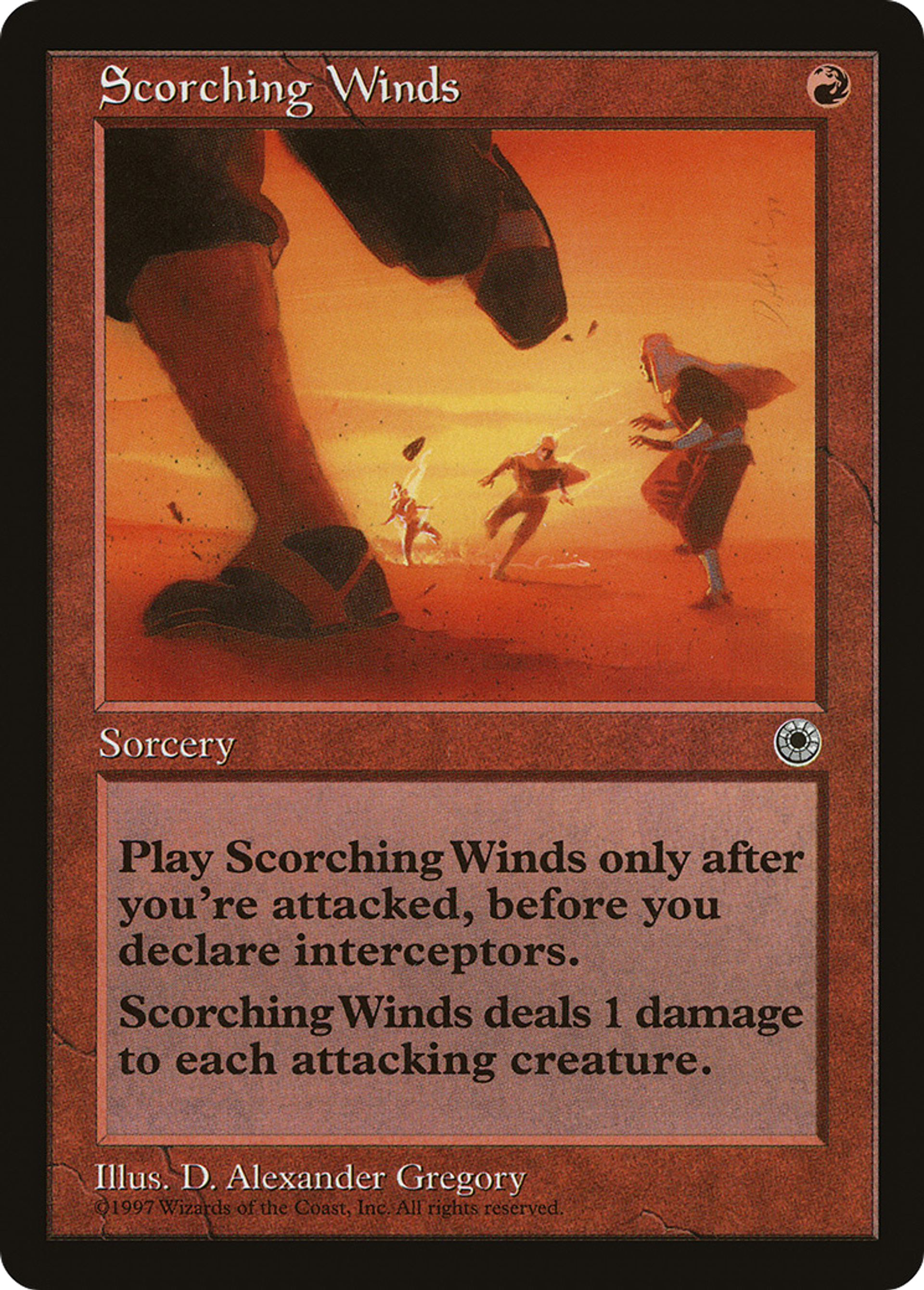 Scorching Winds — Portal — Magic: The Gathering