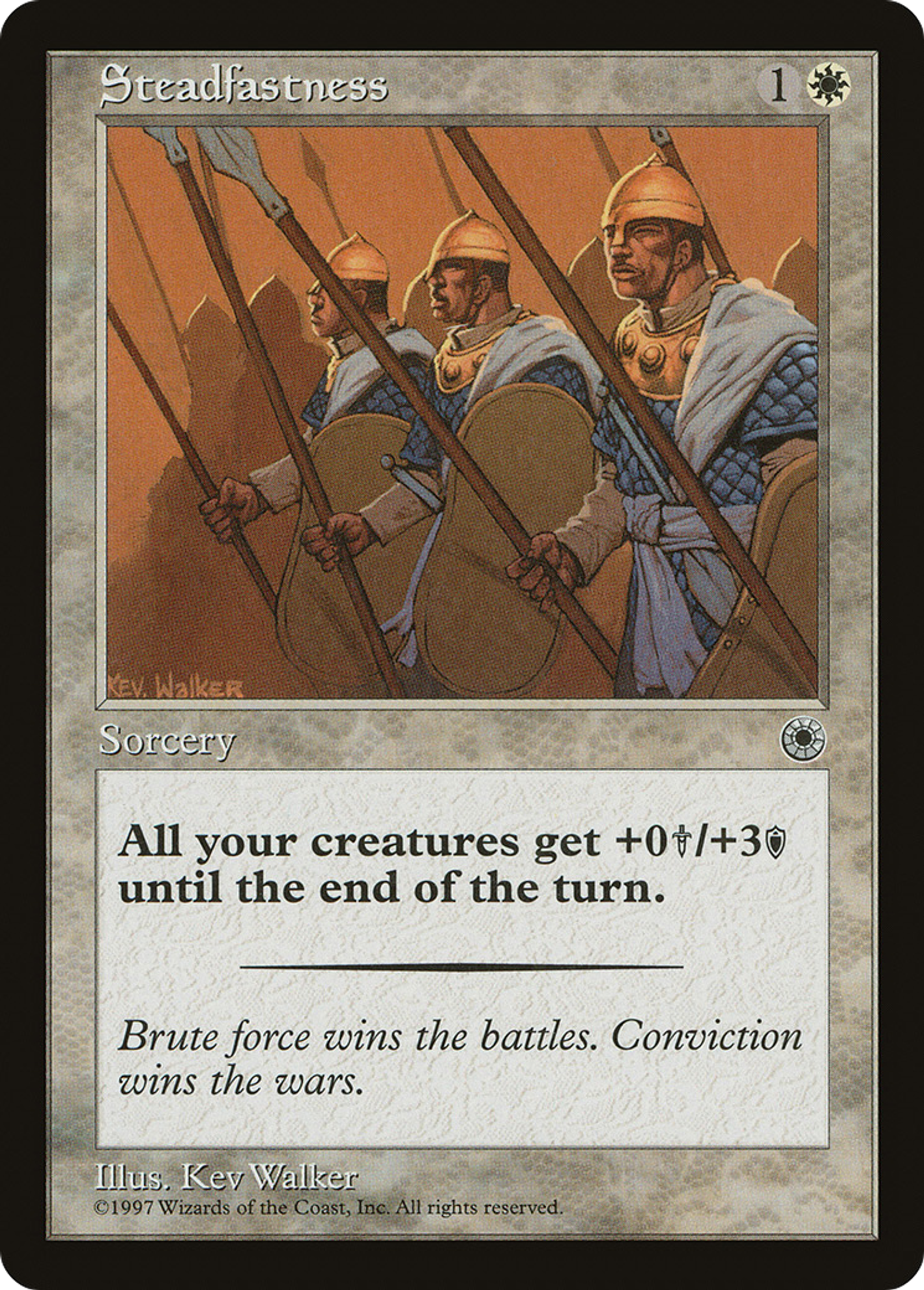 Steadfastness — Portal — Magic: The Gathering