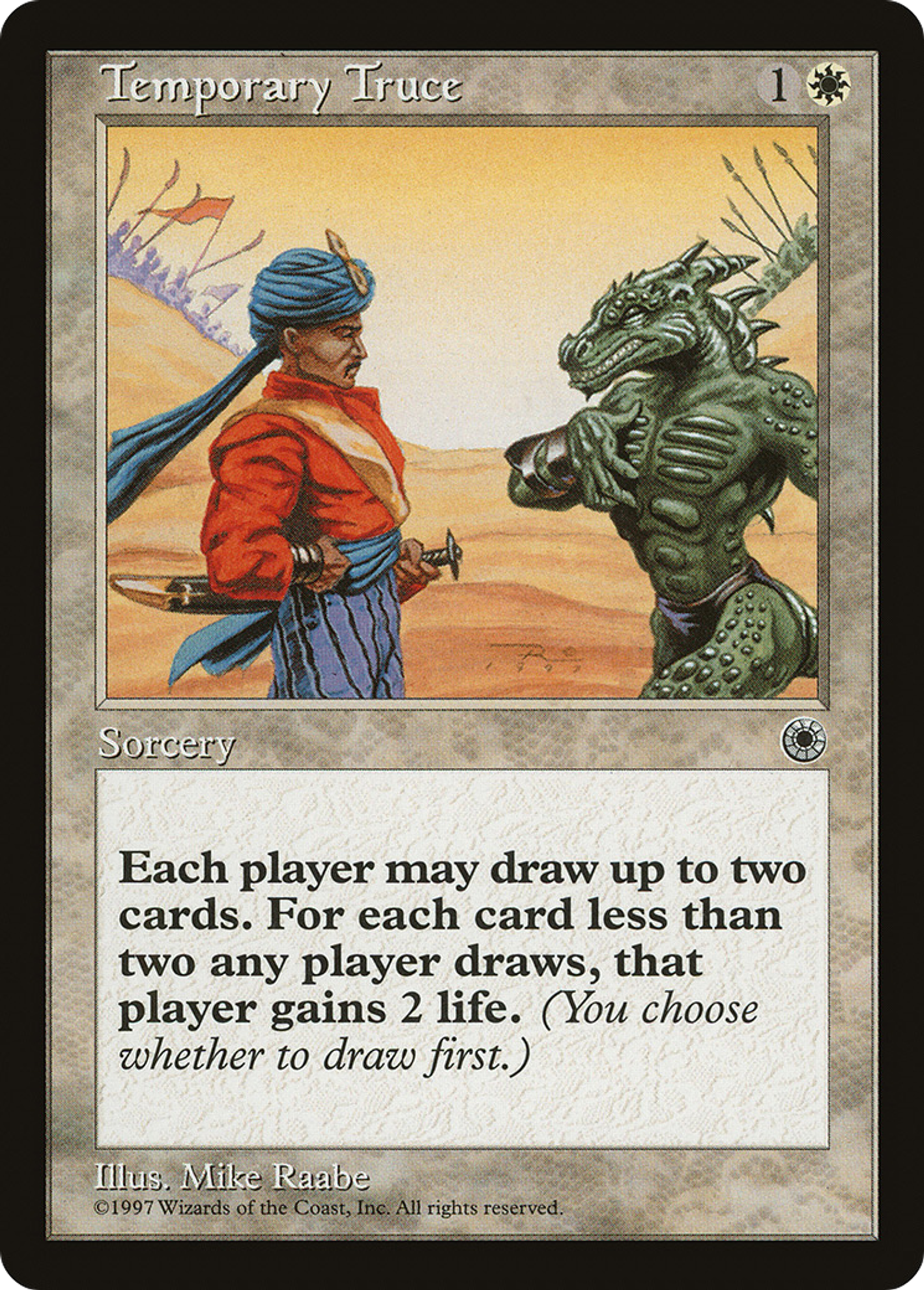 Temporary Truce — Portal — Magic: The Gathering