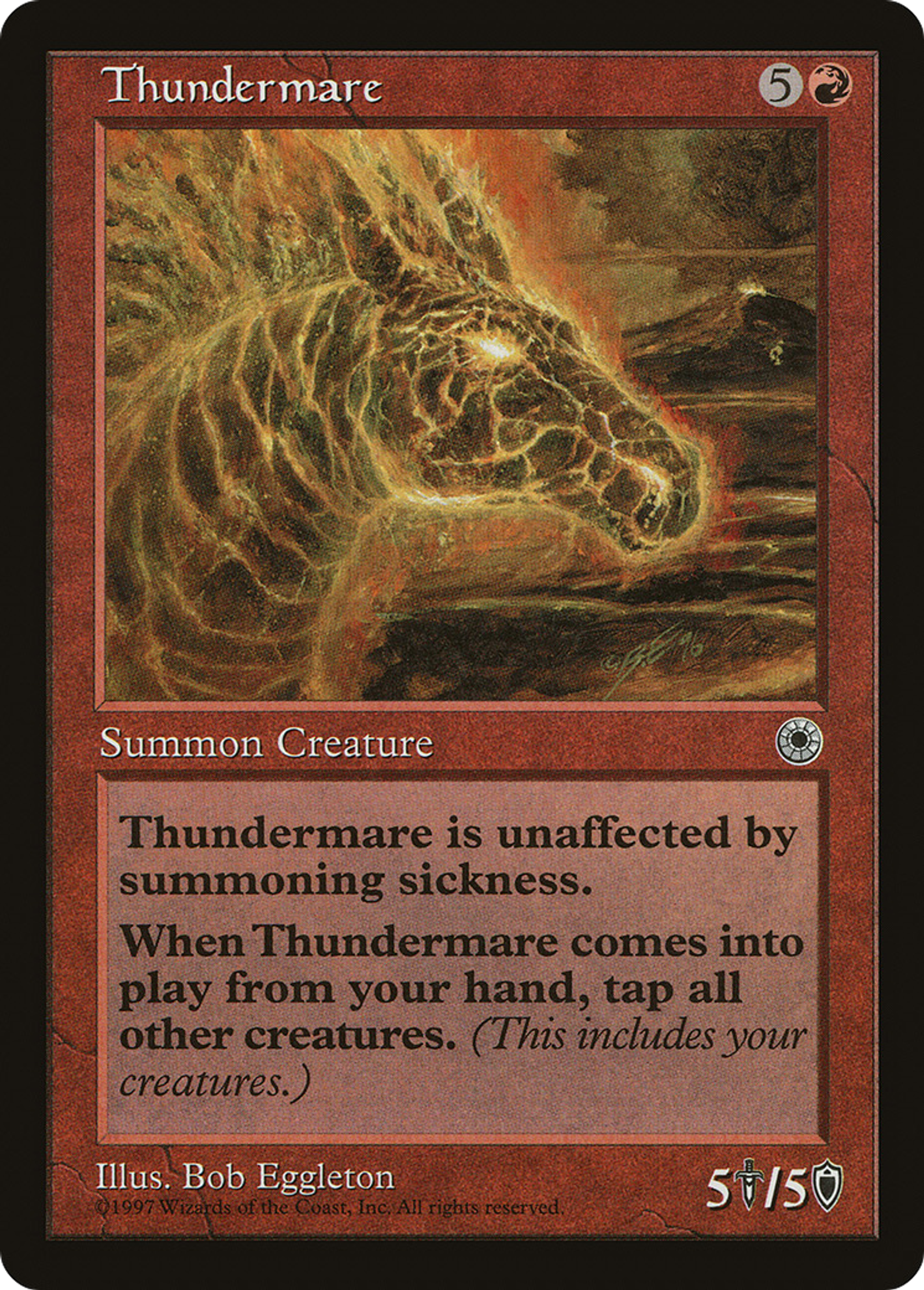 Thundermare — Portal — Magic: The Gathering