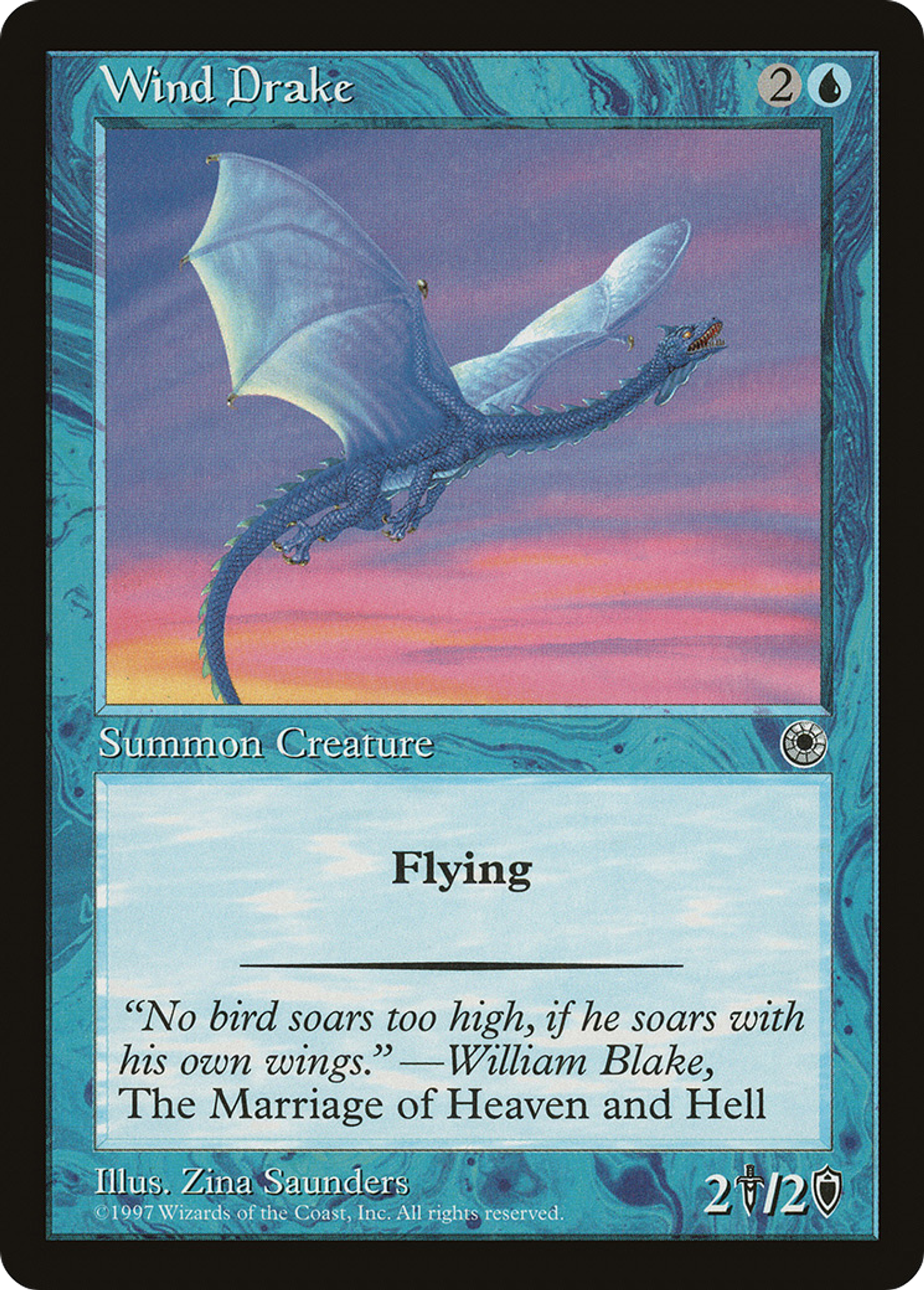 Wind Drake — Portal — Magic: The Gathering
