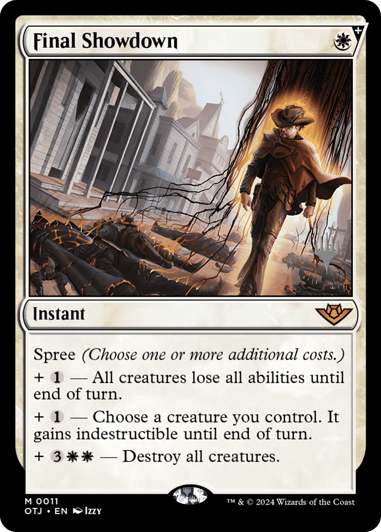 Final Showdown — Outlaws of Thunder Junction Promos — Magic: The Gathering