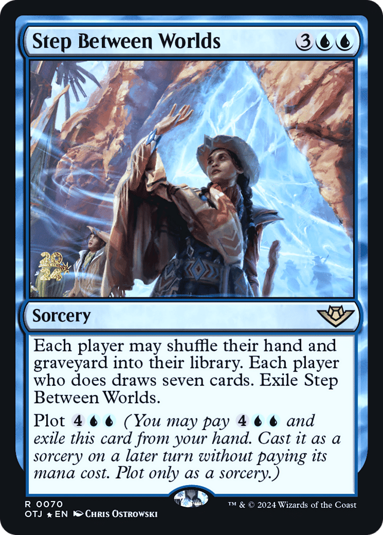 Step Between Worlds from Outlaws of Thunder Junction Promos - Magic: The Gathering