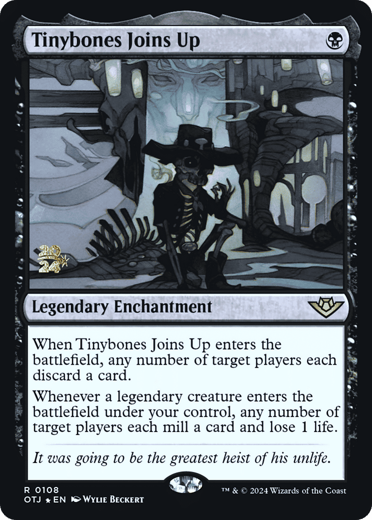 Tinybones Joins Up — Outlaws of Thunder Junction Promos — Magic: The Gathering