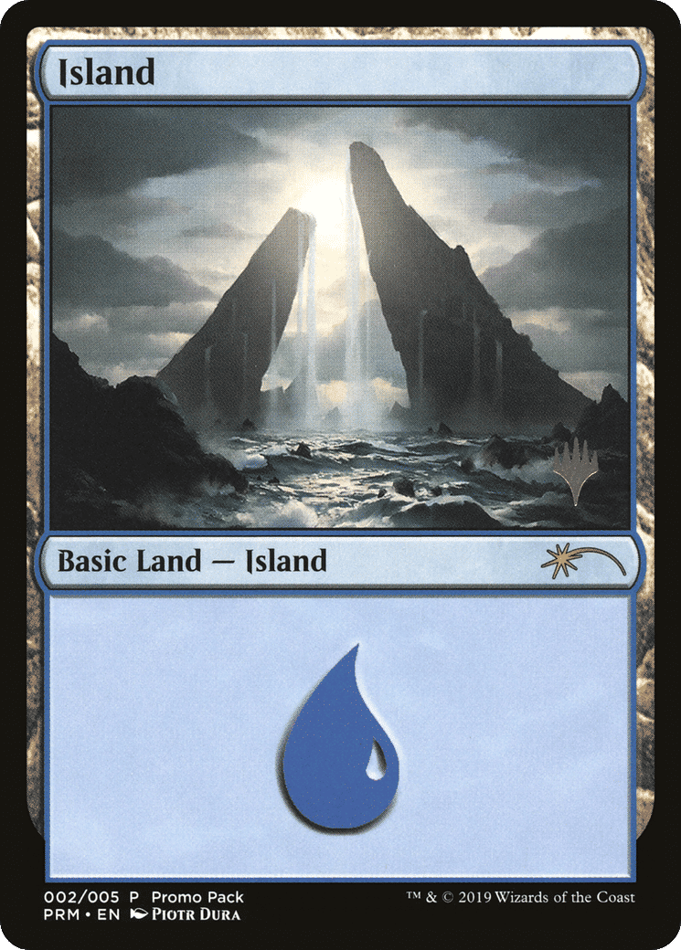 Island — M20 Promo Packs — Magic: The Gathering