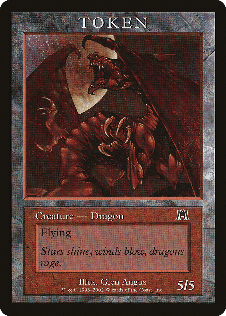 Dragon — Magic Player Rewards 2002 — Magic: The Gathering