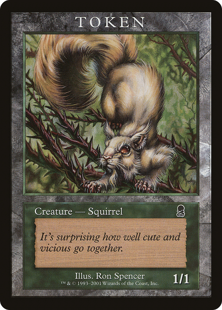 Squirrel — Magic Player Rewards 2002 — Magic: The Gathering