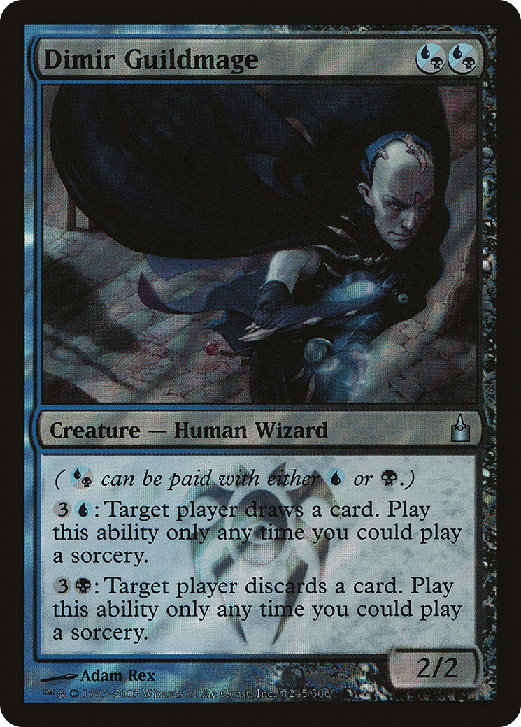 Dimir Guildmage — Ravnica: City of Guilds Promos — Magic: The Gathering