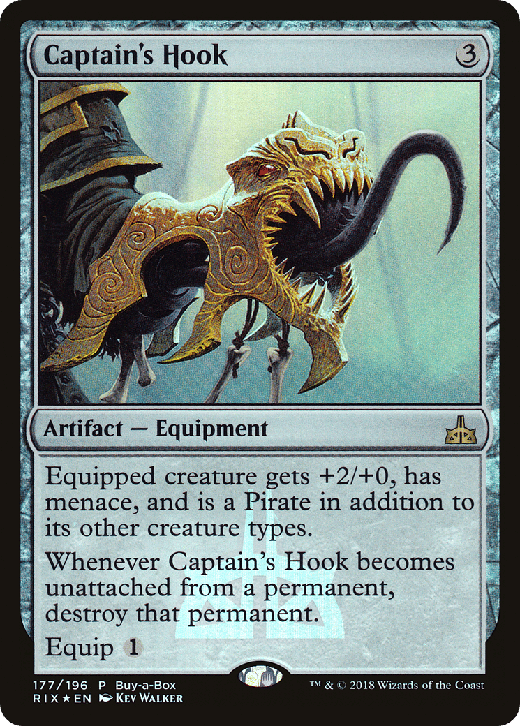 Captain's Hook — Rivals of Ixalan Promos — Magic: The Gathering