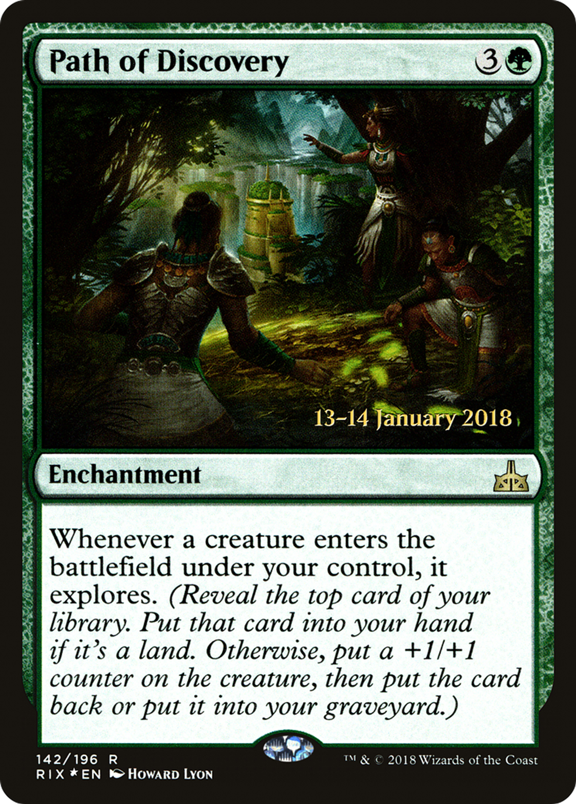 Chemin de la découverte — Rivals of Ixalan Promos — Magic: The Gathering