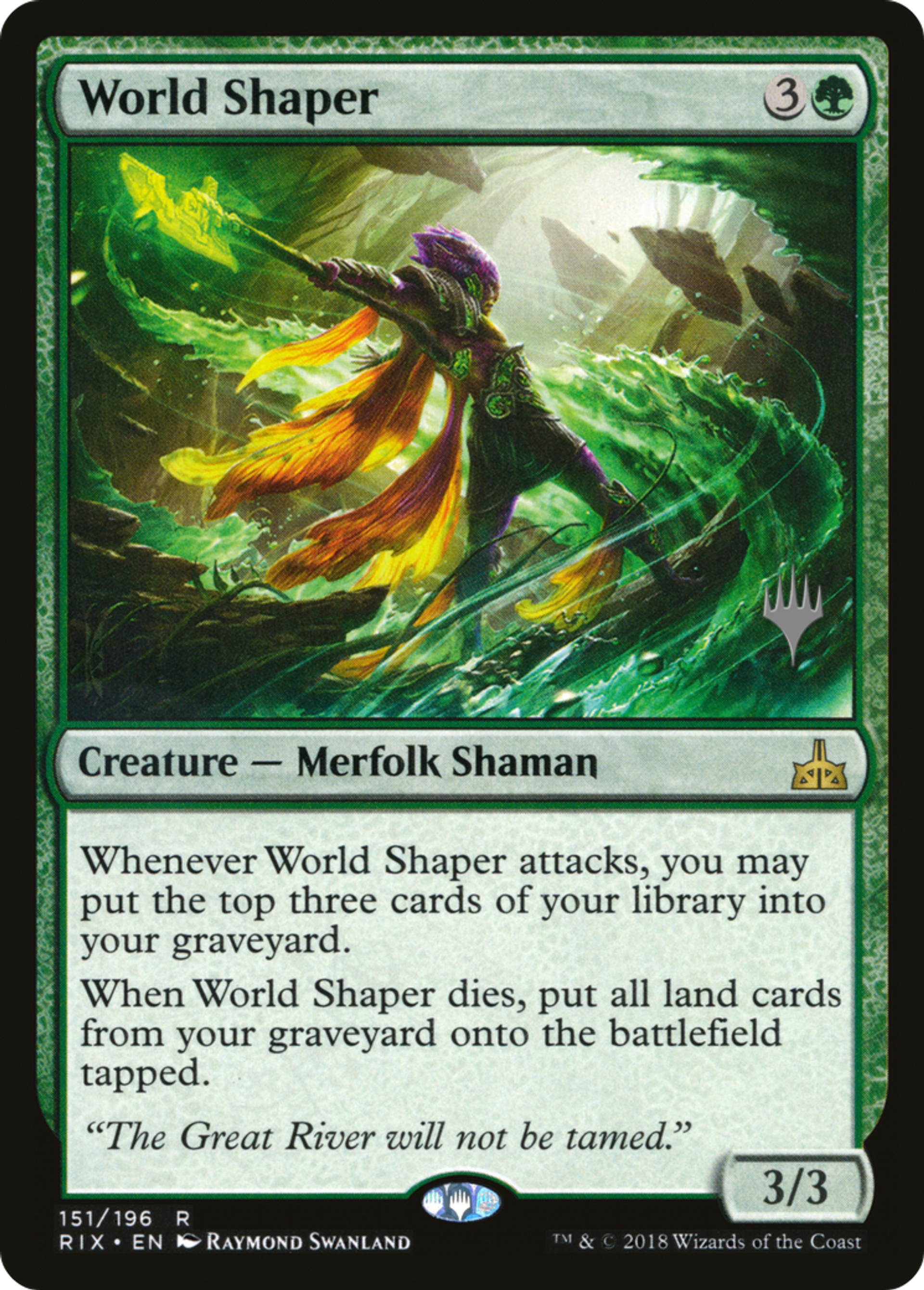 World Shaper — Rivals of Ixalan Promos — Magic: The Gathering