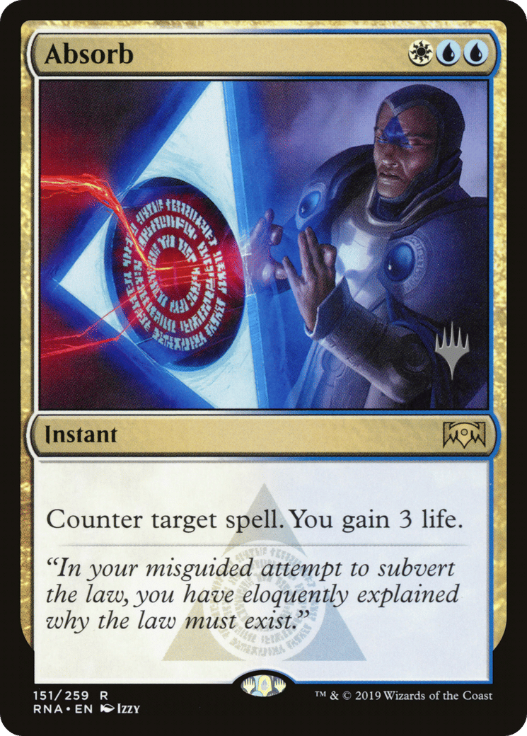 Absorb — Ravnica Allegiance Promos — Magic: The Gathering