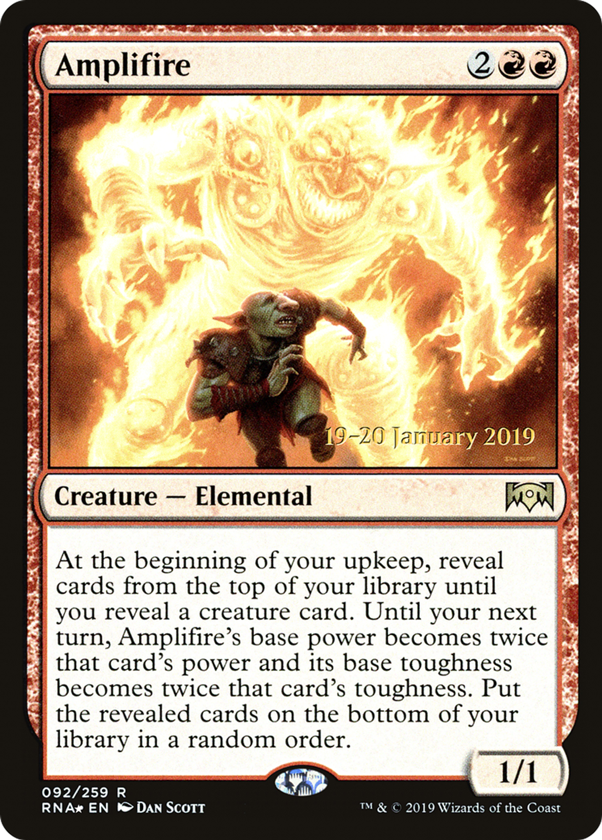 Flamplificateur — Ravnica Allegiance Promos — Magic: The Gathering