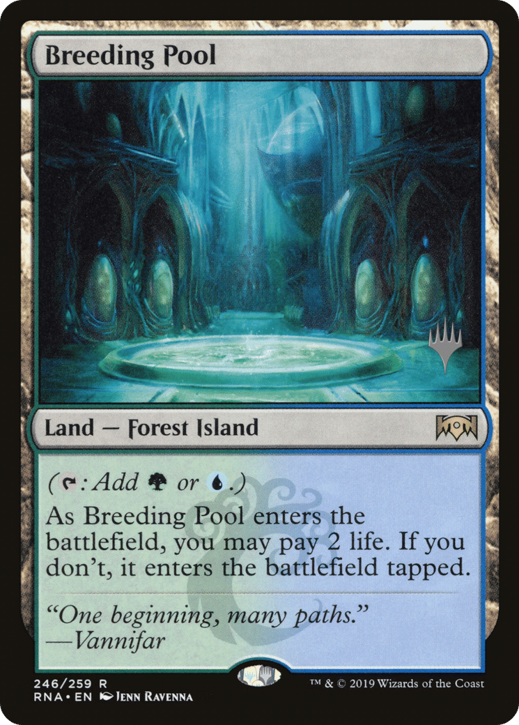 Breeding Pool — Ravnica Allegiance Promos — Magic: The Gathering