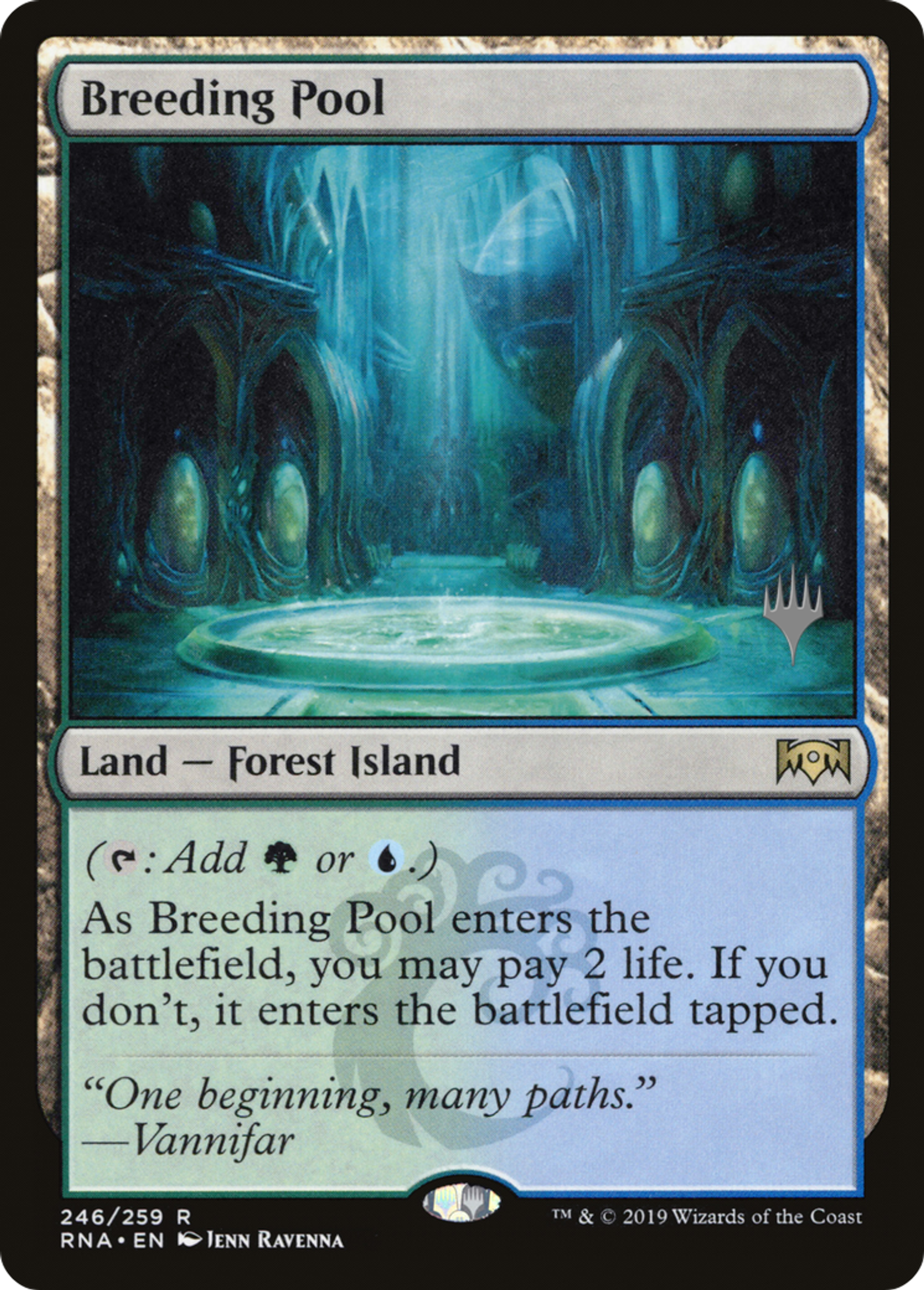 Breeding Pool — Ravnica Allegiance Promos — Magic: The Gathering