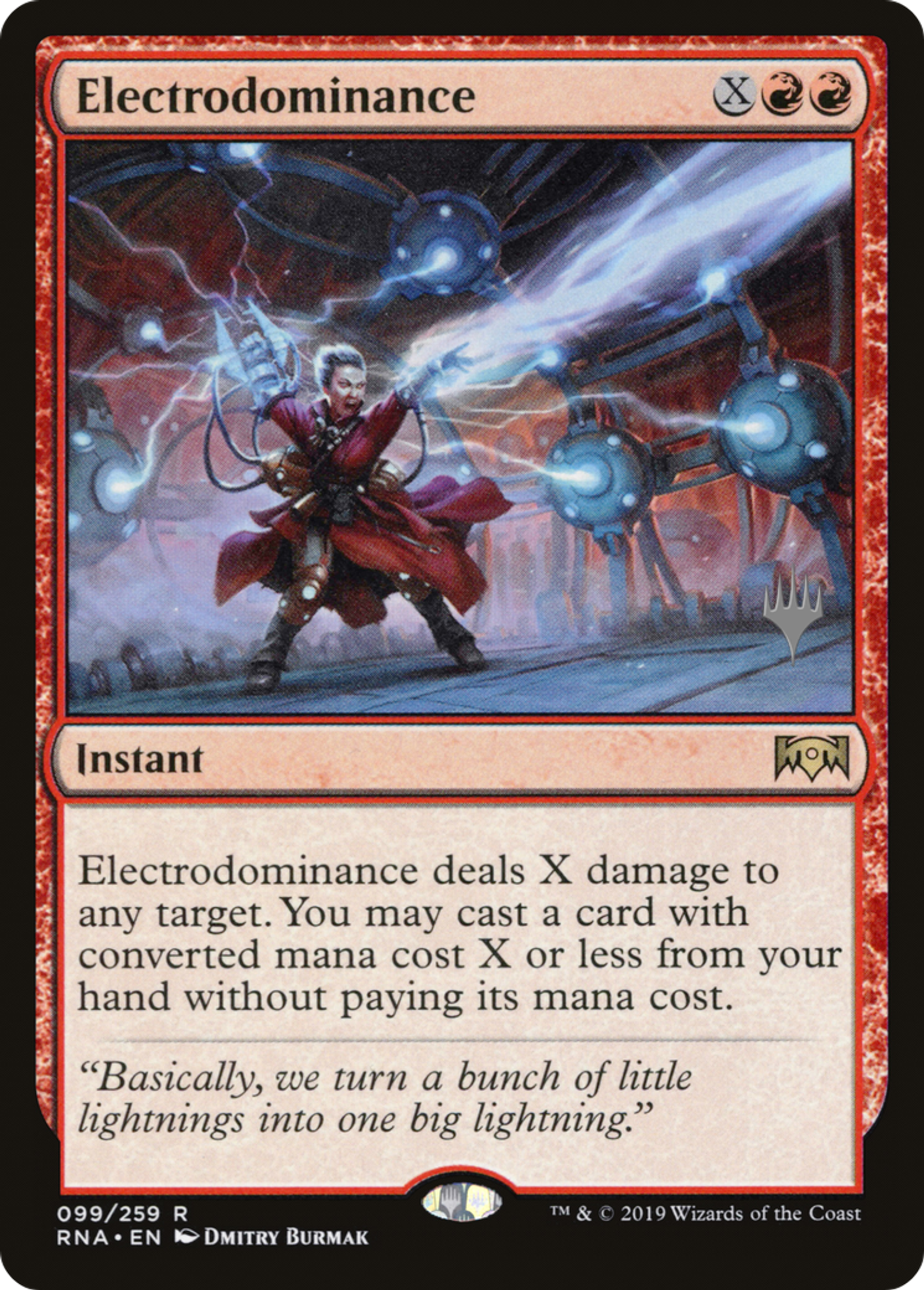 Electrodominance — Ravnica Allegiance Promos — Magic: The Gathering