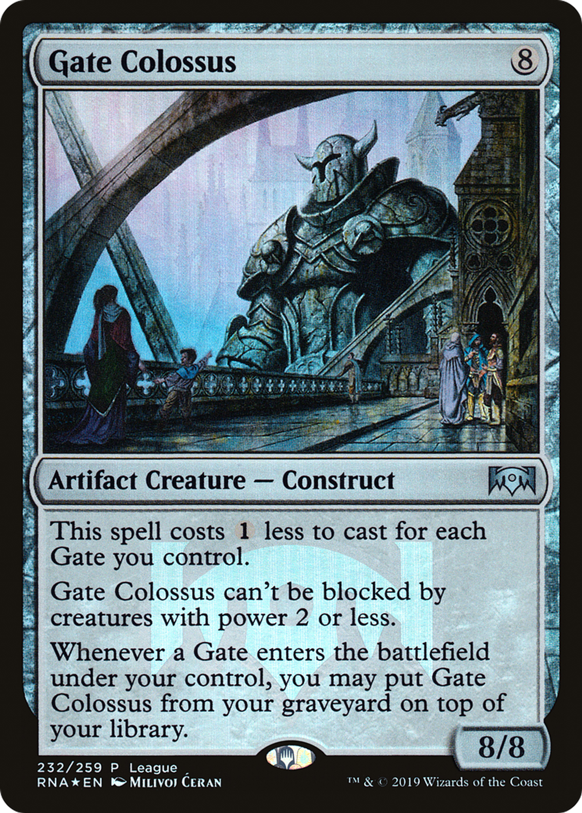 Gate Colossus — Ravnica Allegiance Promos — Magic: The Gathering