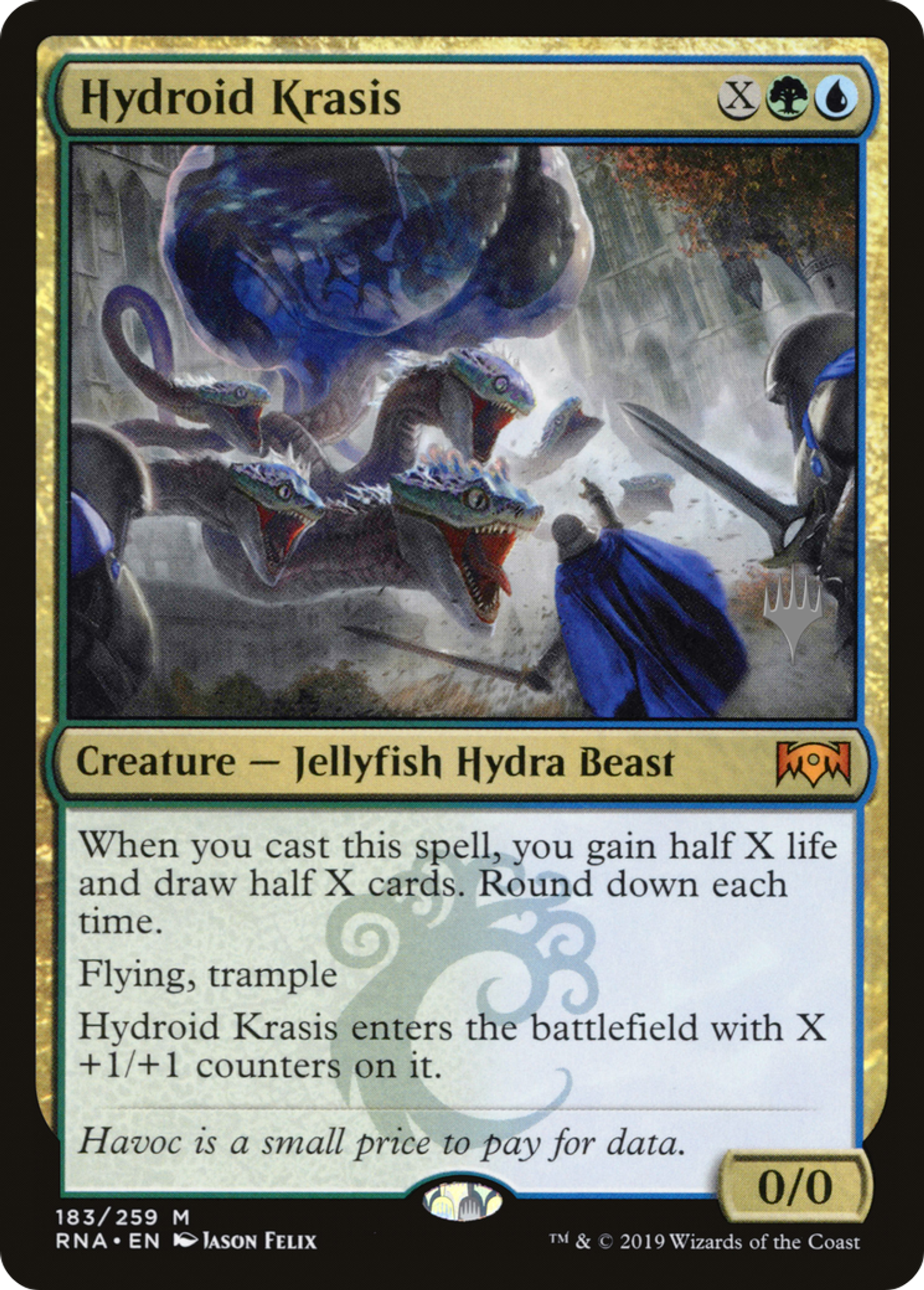 Hydroid Krasis — Ravnica Allegiance Promos — Magic: The Gathering