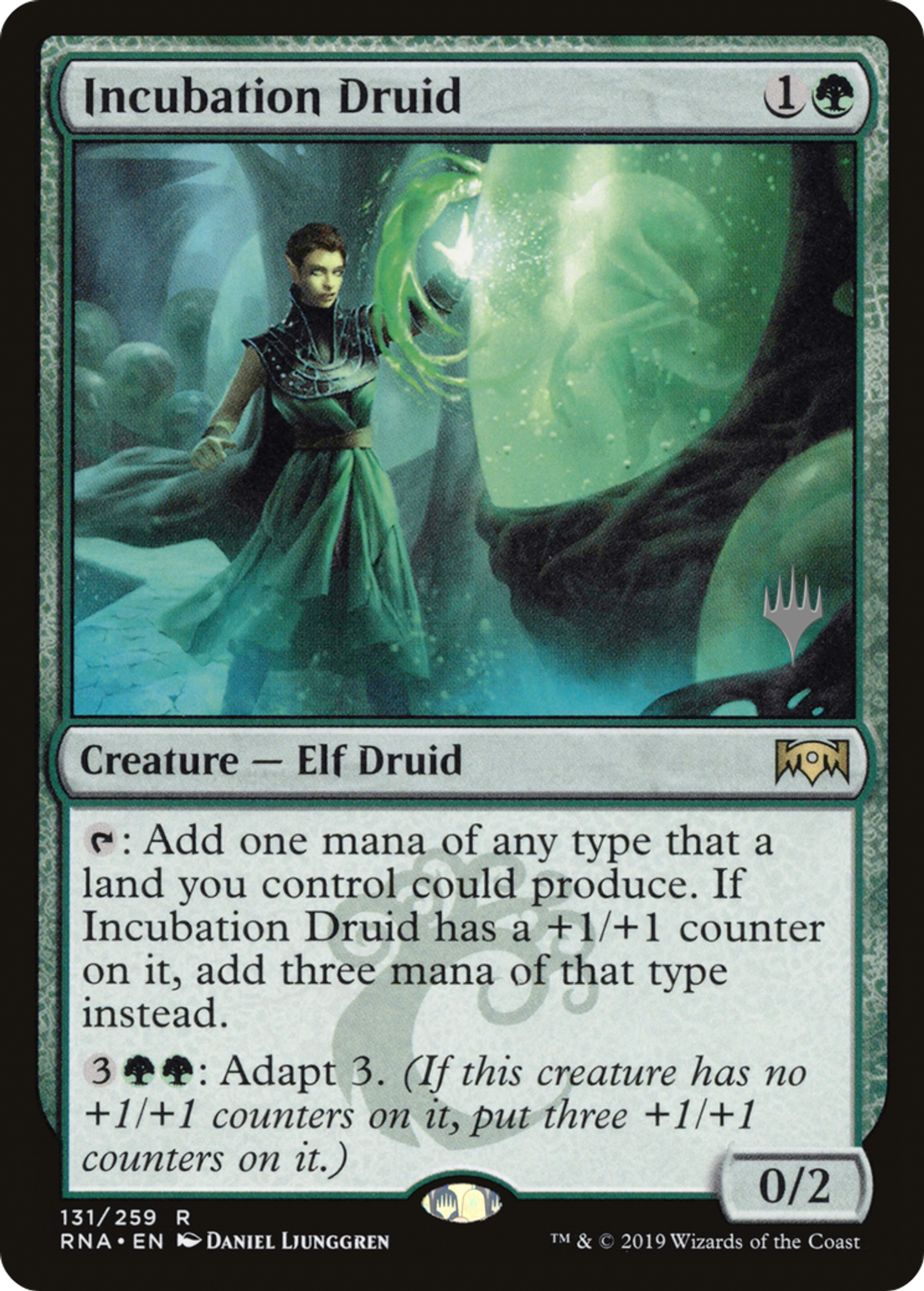 Incubation Druid — Ravnica Allegiance Promos — Magic: The Gathering