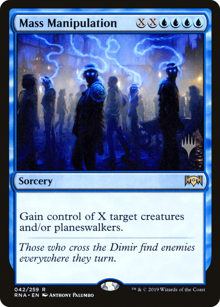Manipulation de masse — Ravnica Allegiance Promos — Magic: The Gathering