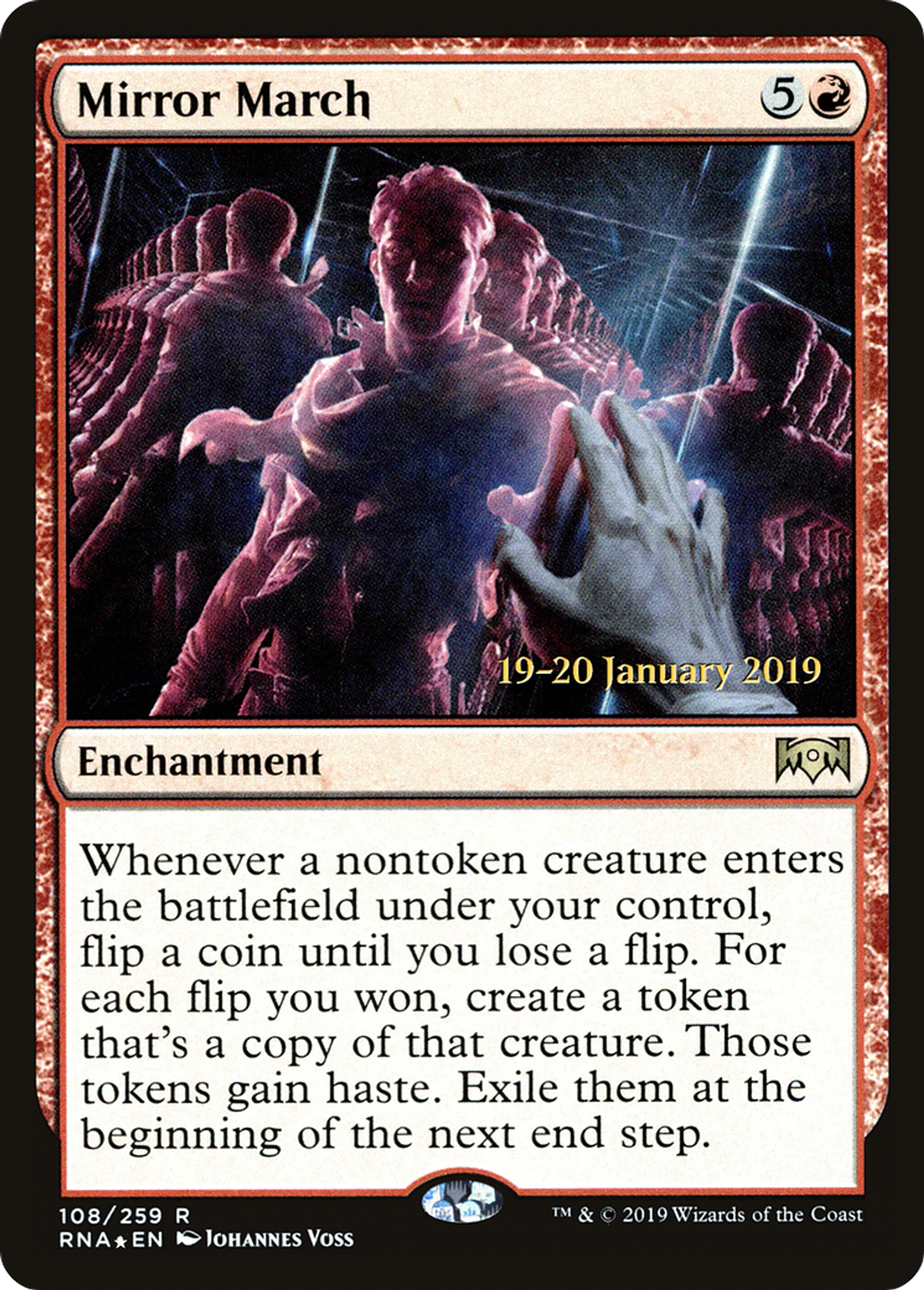 Mirror March — Ravnica Allegiance Promos — Magic: The Gathering