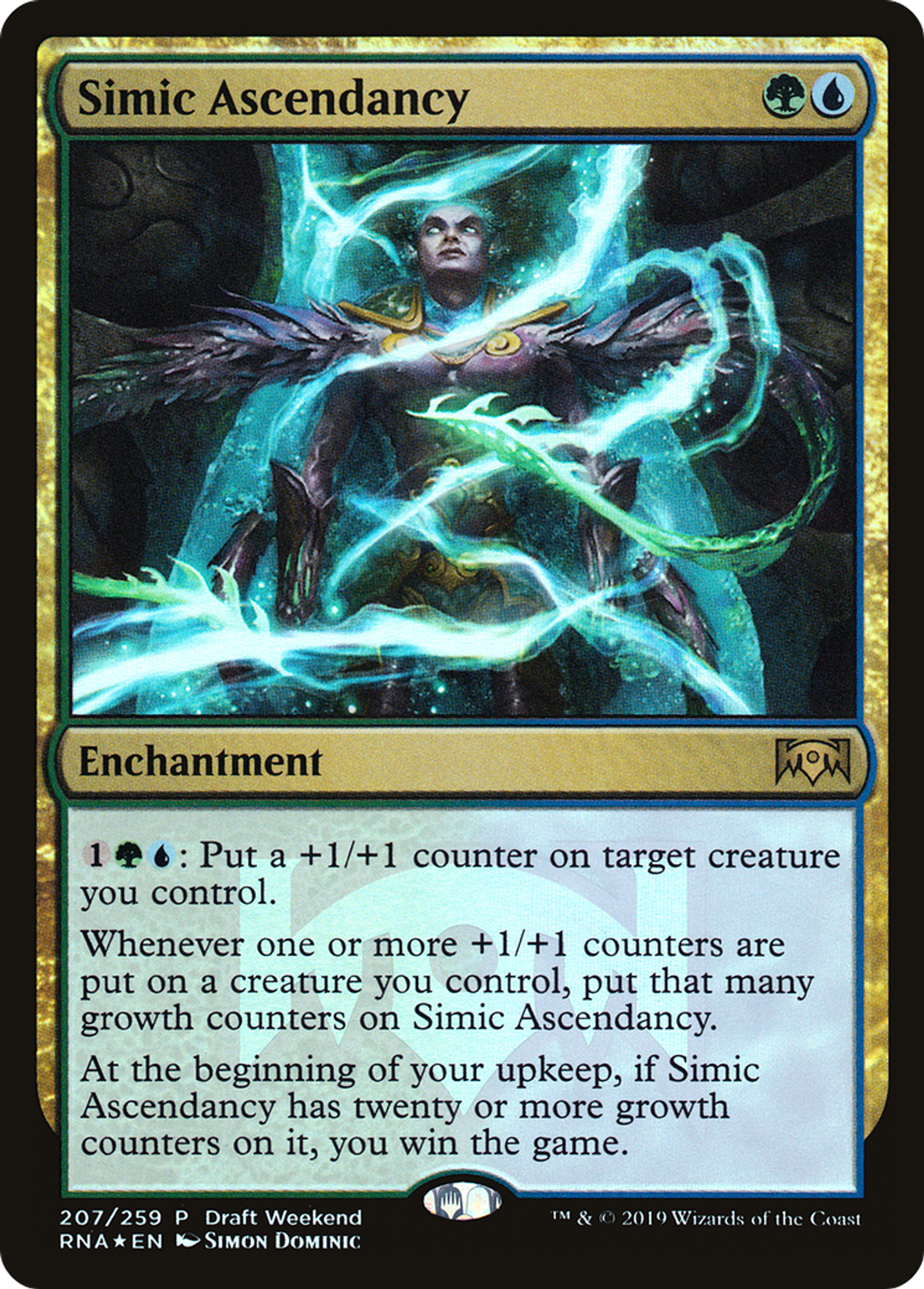 Simic Ascendancy — Ravnica Allegiance Promos — Magic: The Gathering