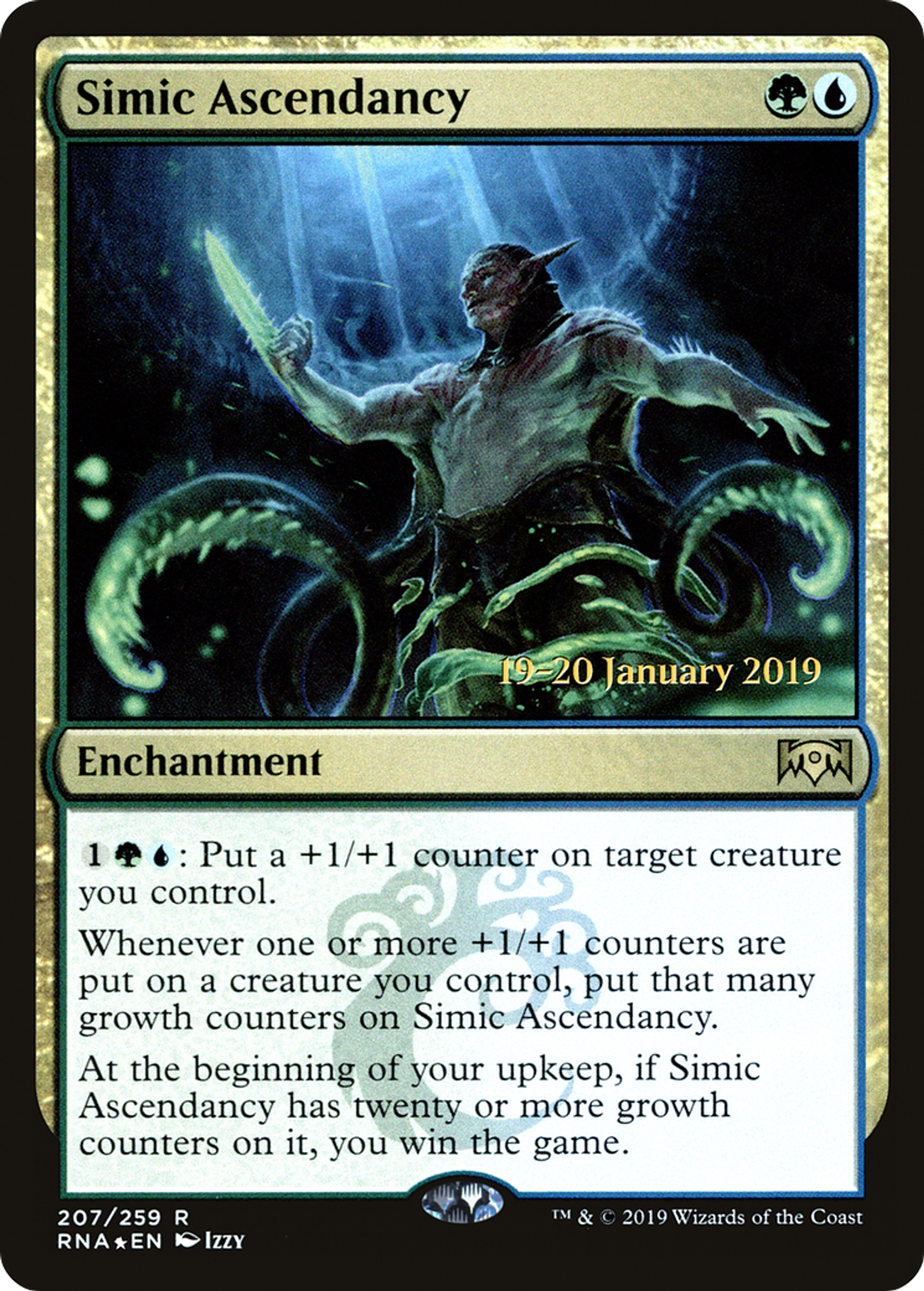 Simic Ascendancy — Ravnica Allegiance Promos — Magic: The Gathering
