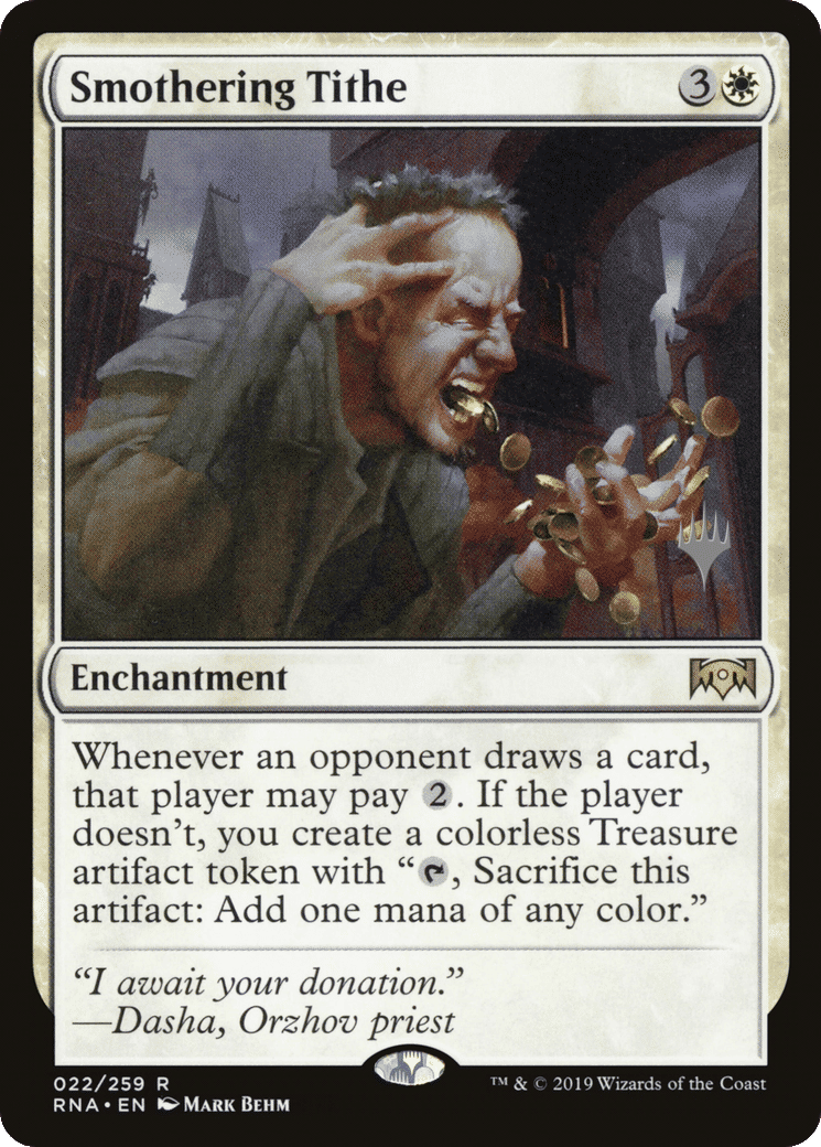 Smothering Tithe — Ravnica Allegiance Promos — Magic: The Gathering