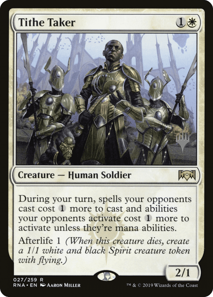 Tithe Taker — Ravnica Allegiance Promos — Magic: The Gathering
